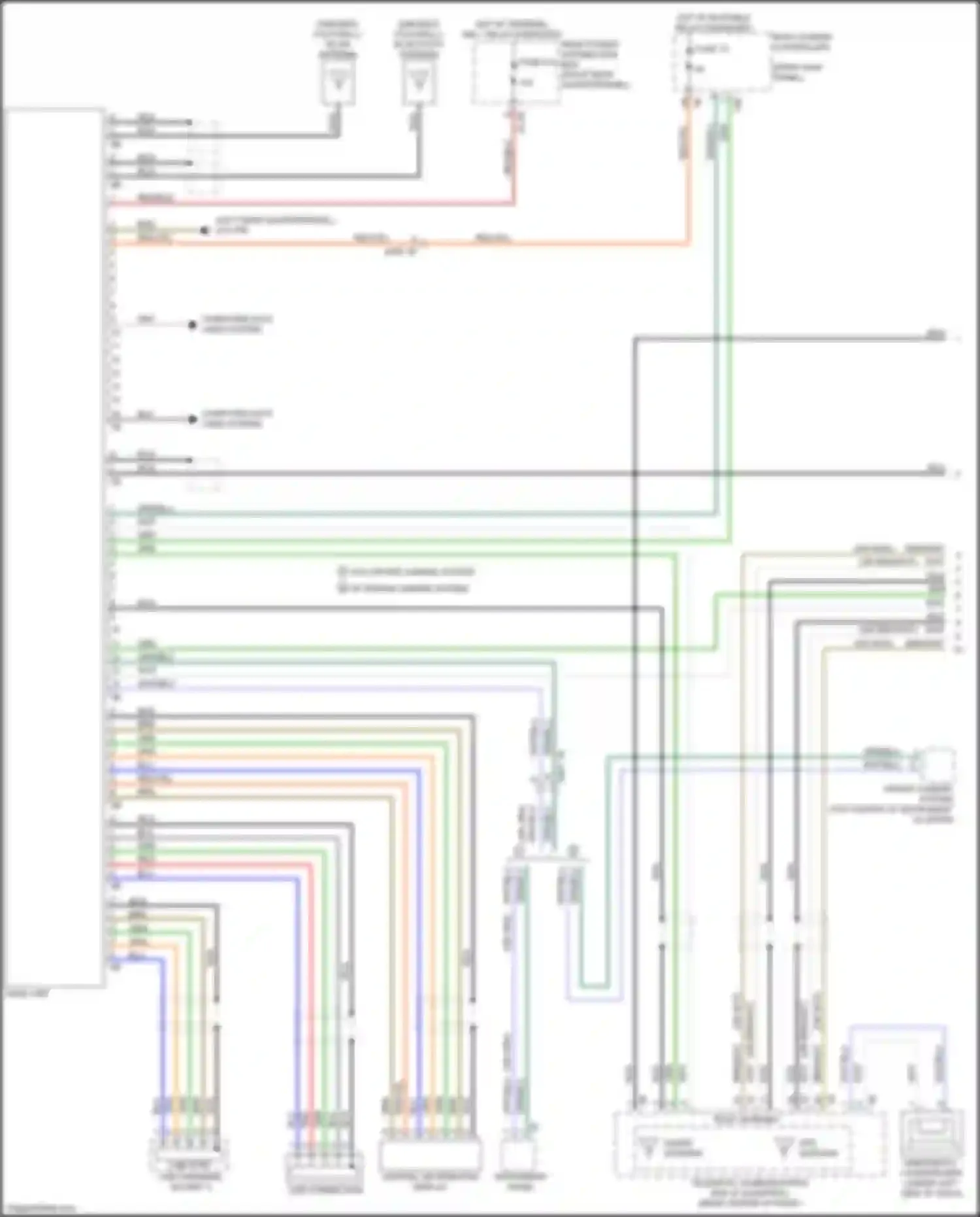 X3 M BMW F97 facelift (2021-2024): Navigation circuit, mid level w/ receiver audio module (1 of 3)