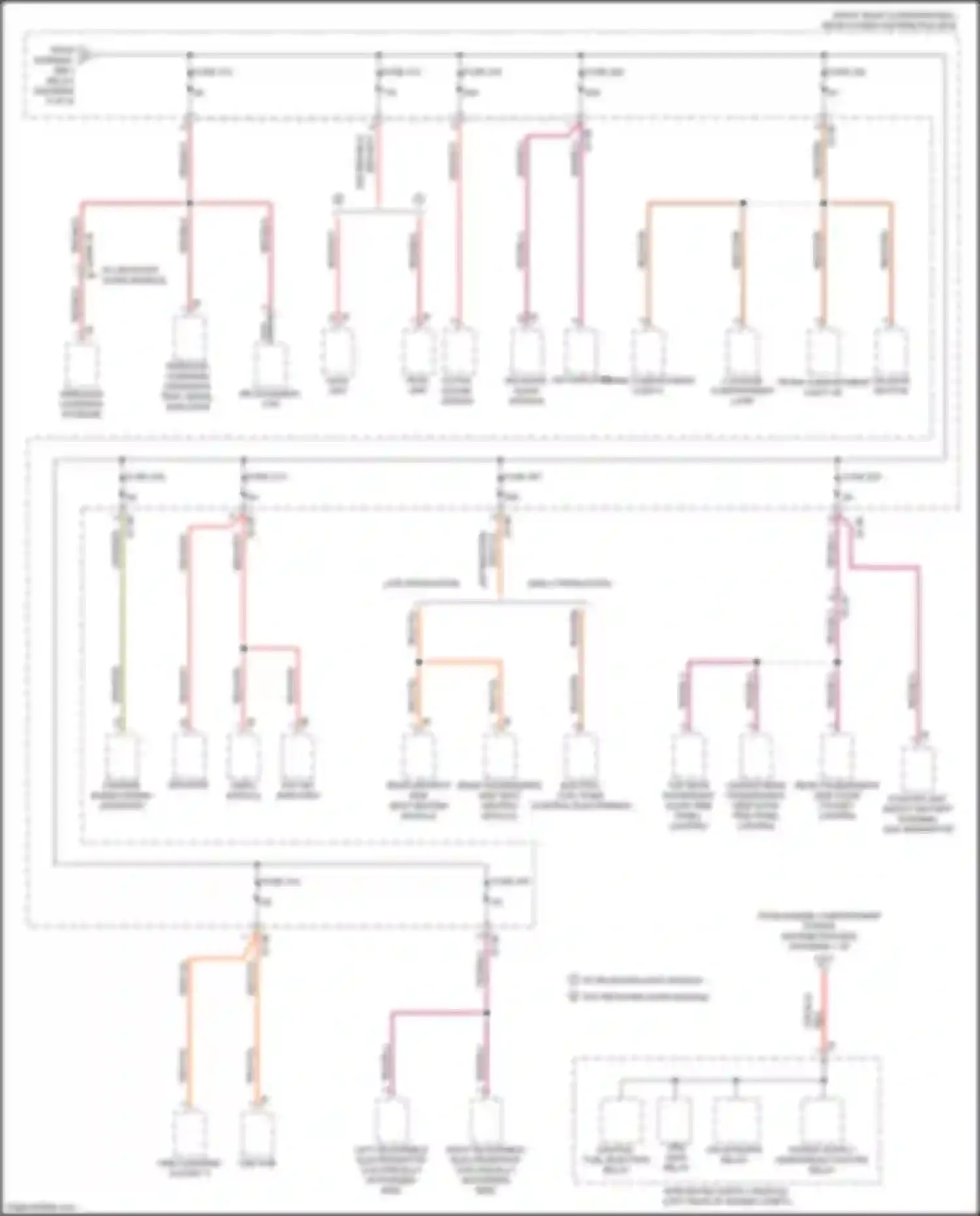X3 M BMW F97 facelift (2021-2024): Power distribution circuit (7 of 9)