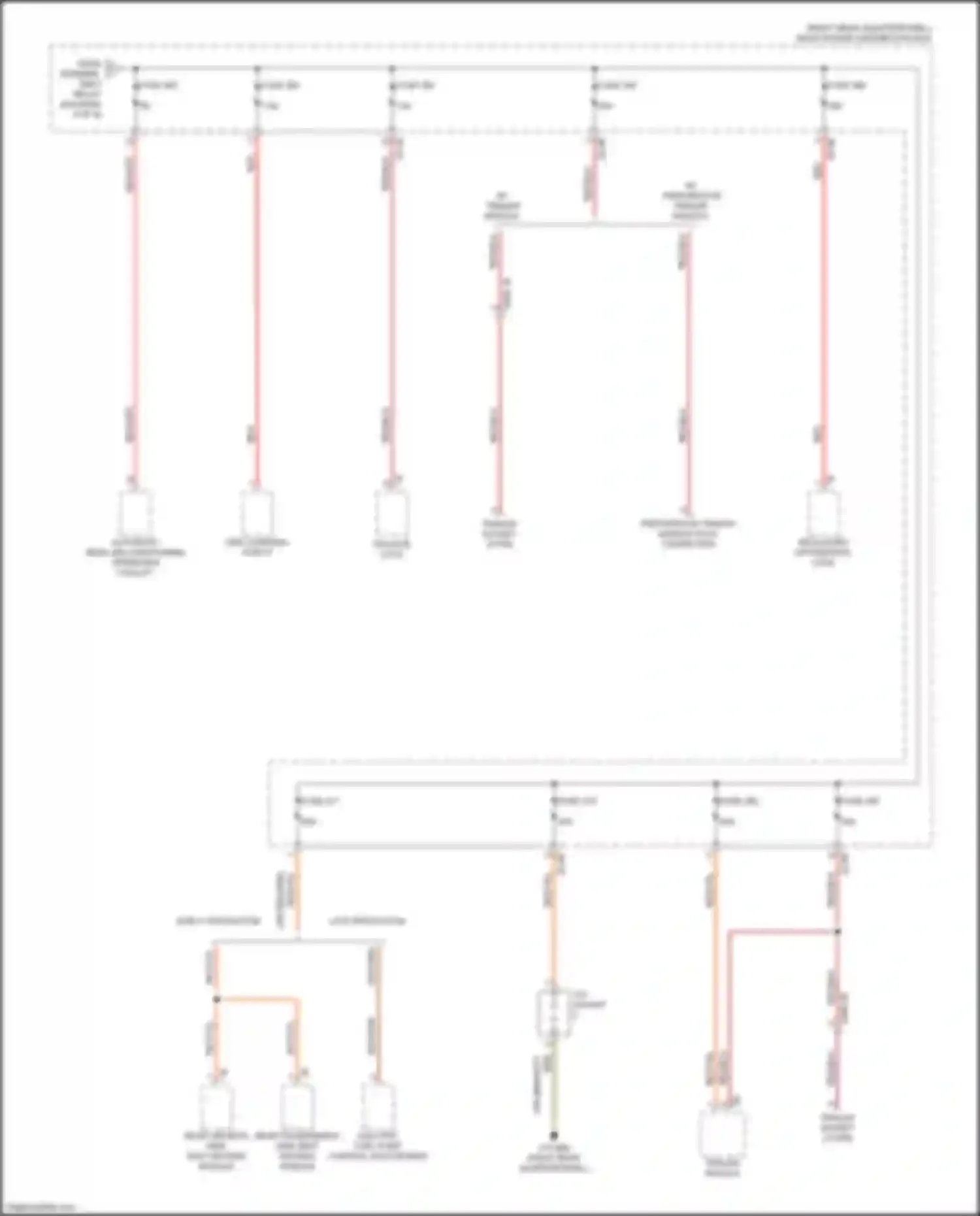 X3 M BMW F97 facelift (2021-2024): Power distribution circuit (8 of 9)
