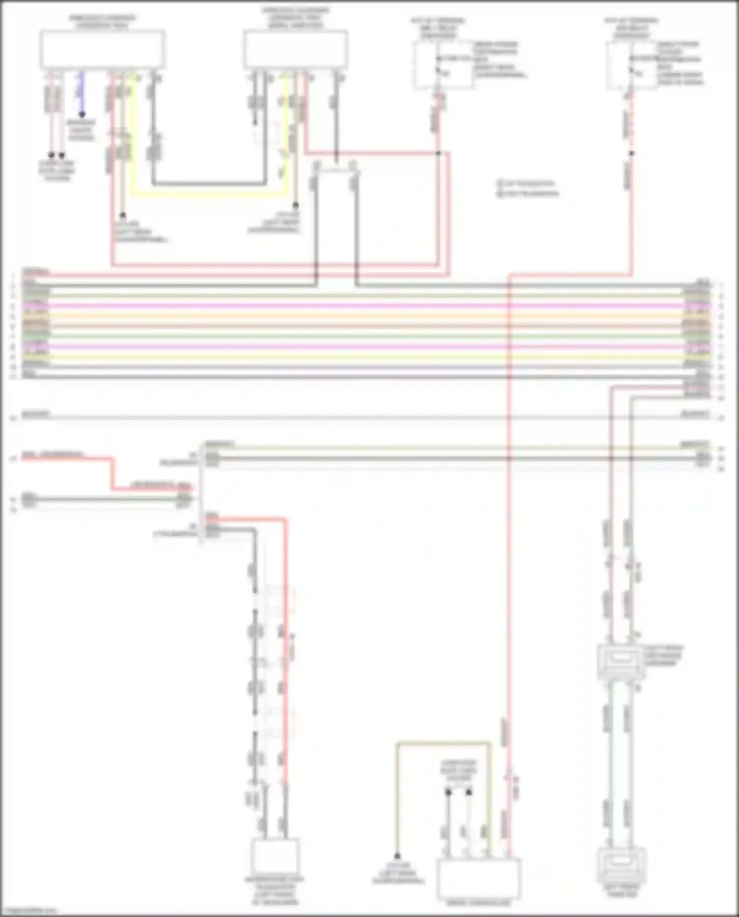 X3 M BMW F97 facelift (2021-2024): Hifi radio circuit, w/o active sound design (2 of 5)