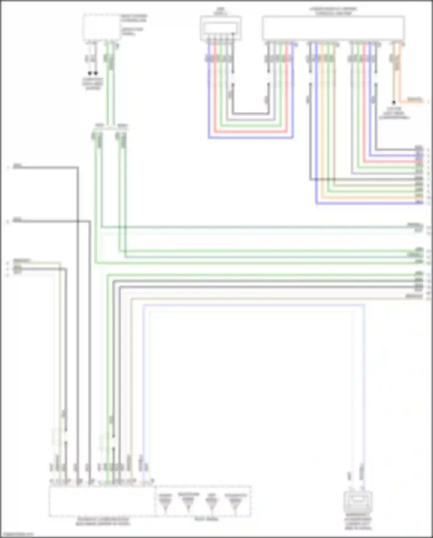 X3 M BMW F97 facelift (2021-2024): Hifi radio circuit, w/o active sound design (4 of 5)