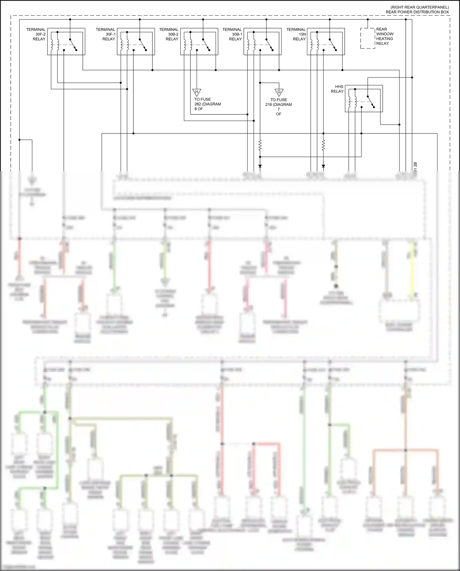 Wiring diagram camera based driver support systems for BMW X3 M F97 facelift (2021-2024) (5 of 5)