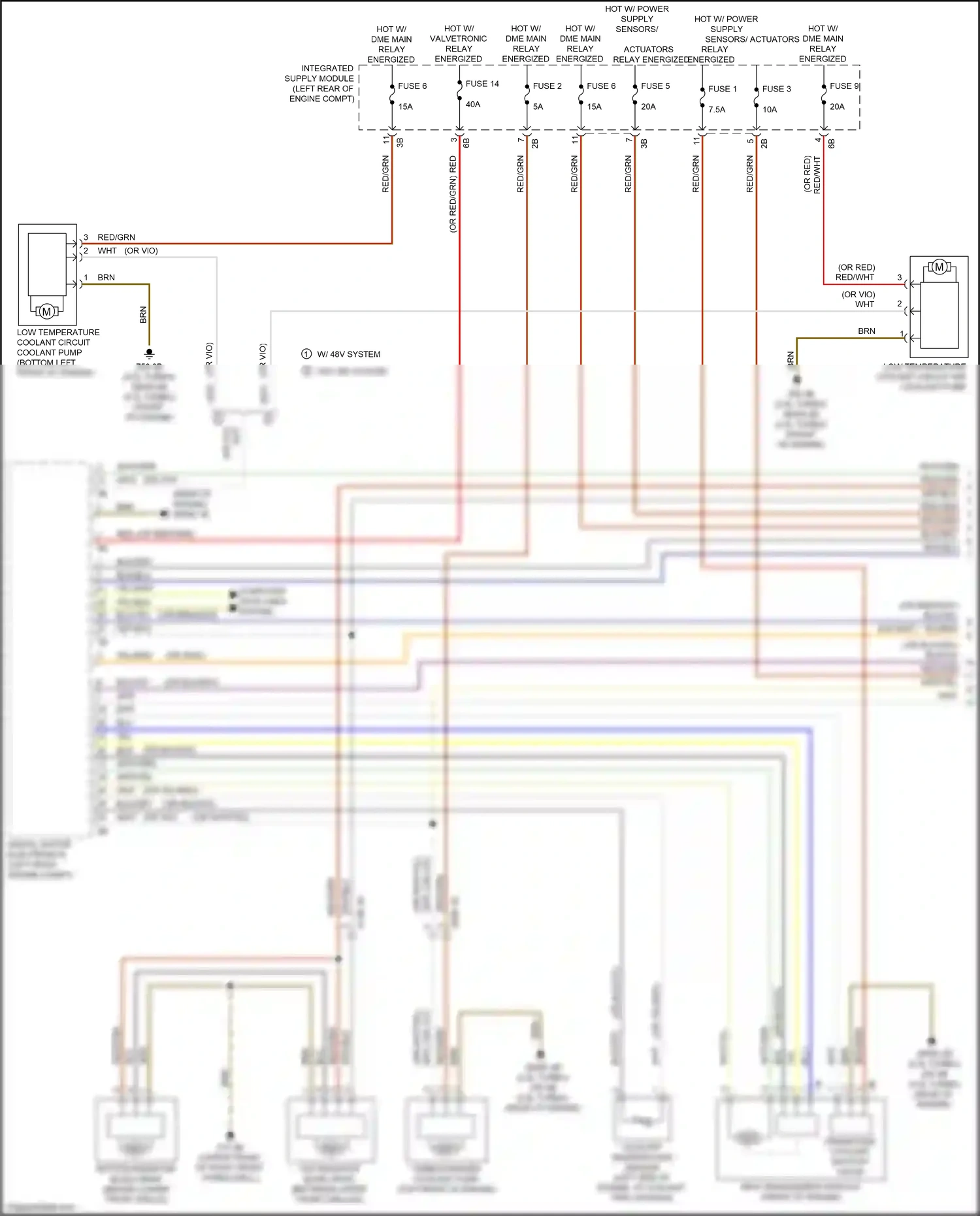 Wiring diagram computer data lines system for BMW X3 M F97 facelift (2021-2024) (62 of 103)