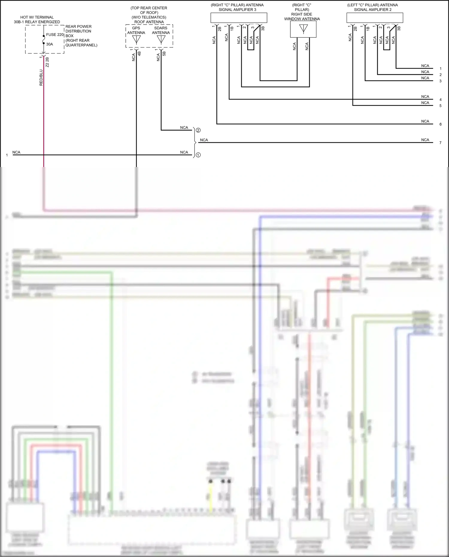 Wiring diagram computer data lines system for BMW X3 M F97 facelift (2021-2024) (37 of 103)