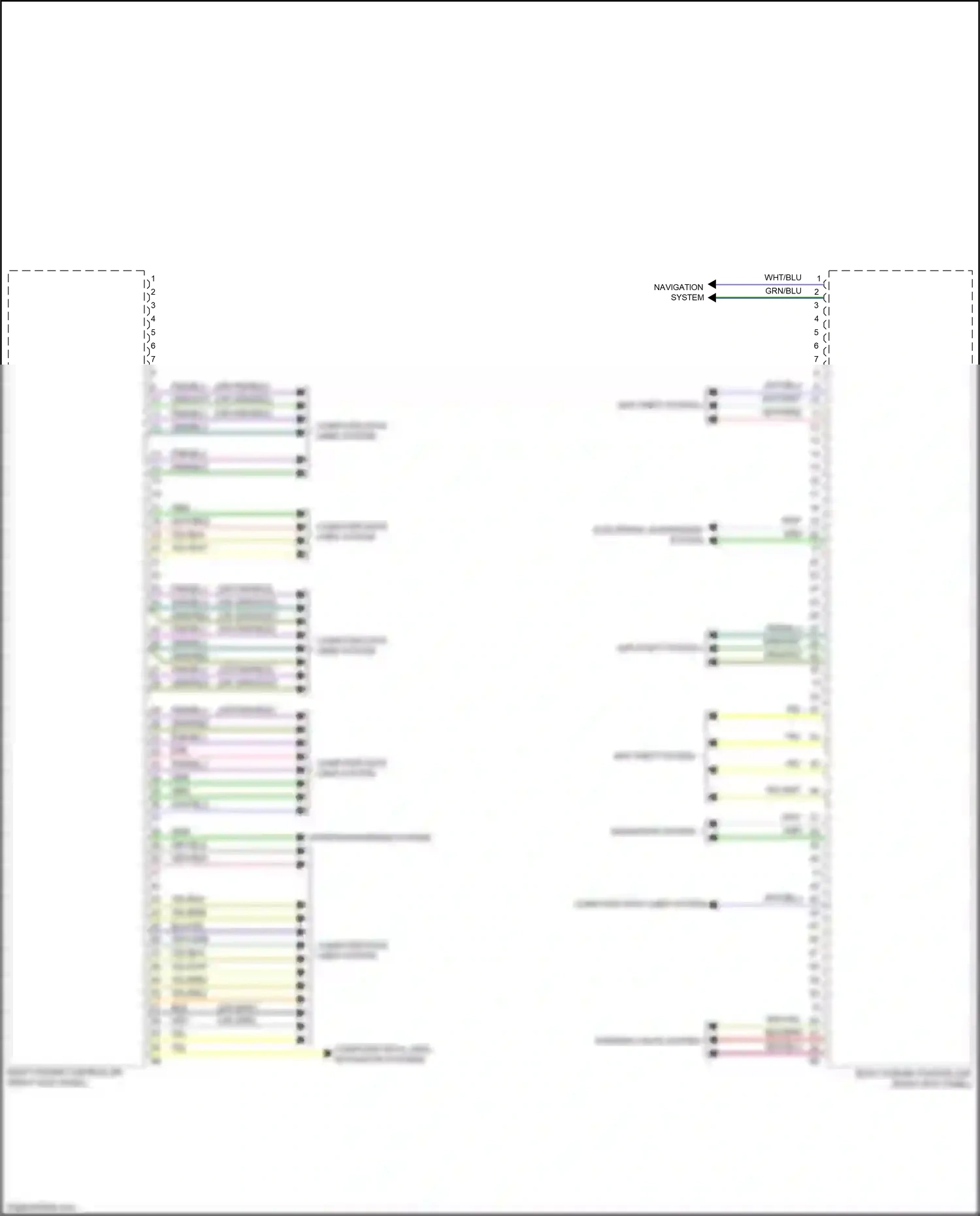 Wiring diagram computer data lines system for BMW X3 M F97 facelift (2021-2024) (6 of 103)