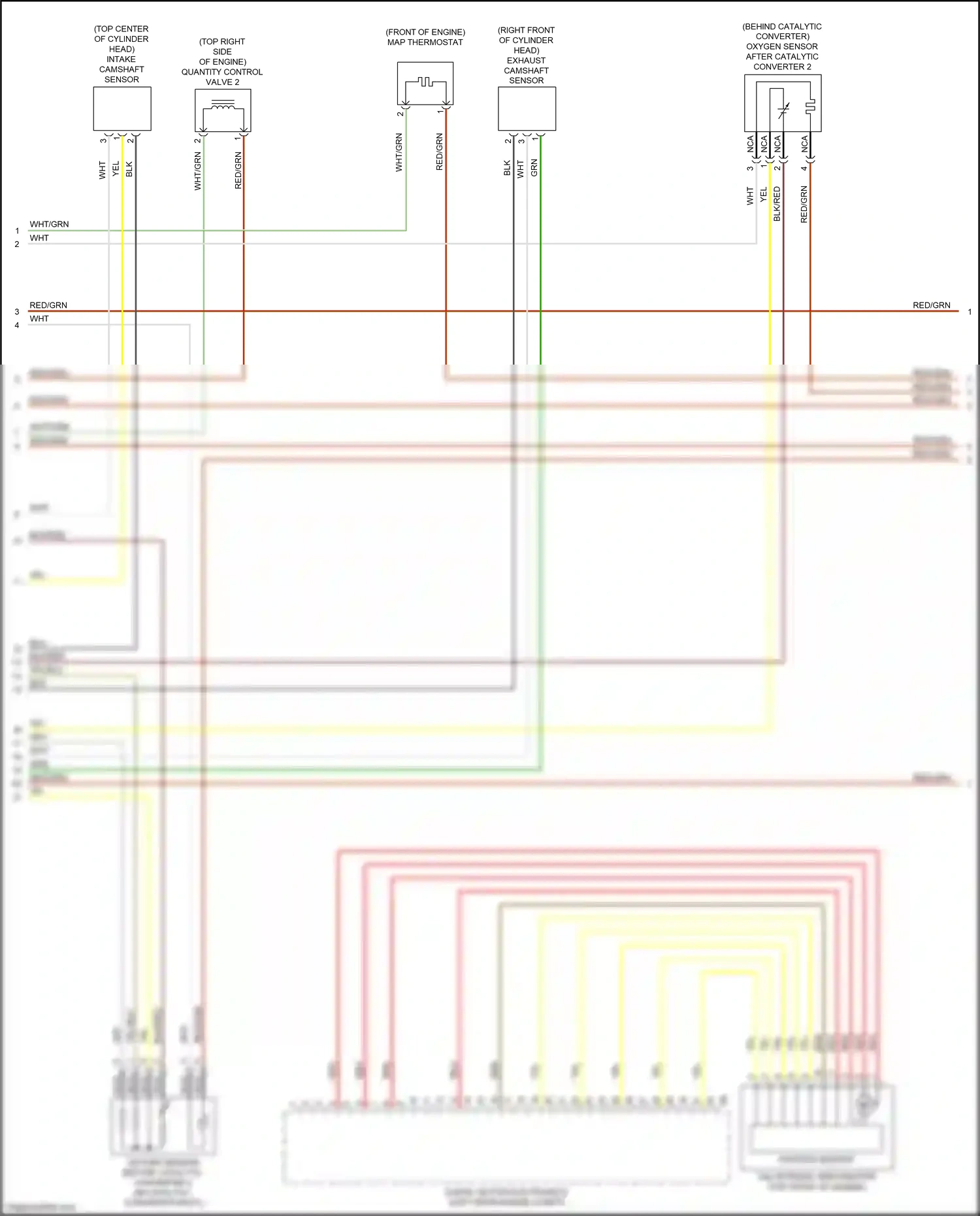Wiring diagram quantity control valve 2 for BMW X3 M F97 facelift (2021-2024) (1 of 1)