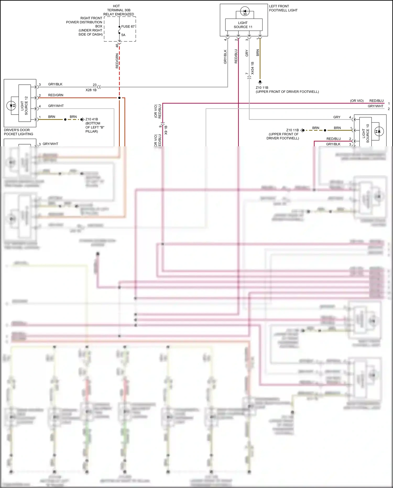 Wiring diagram source 10 for BMW X3 M F97 facelift (2021-2024) (1 of 1)