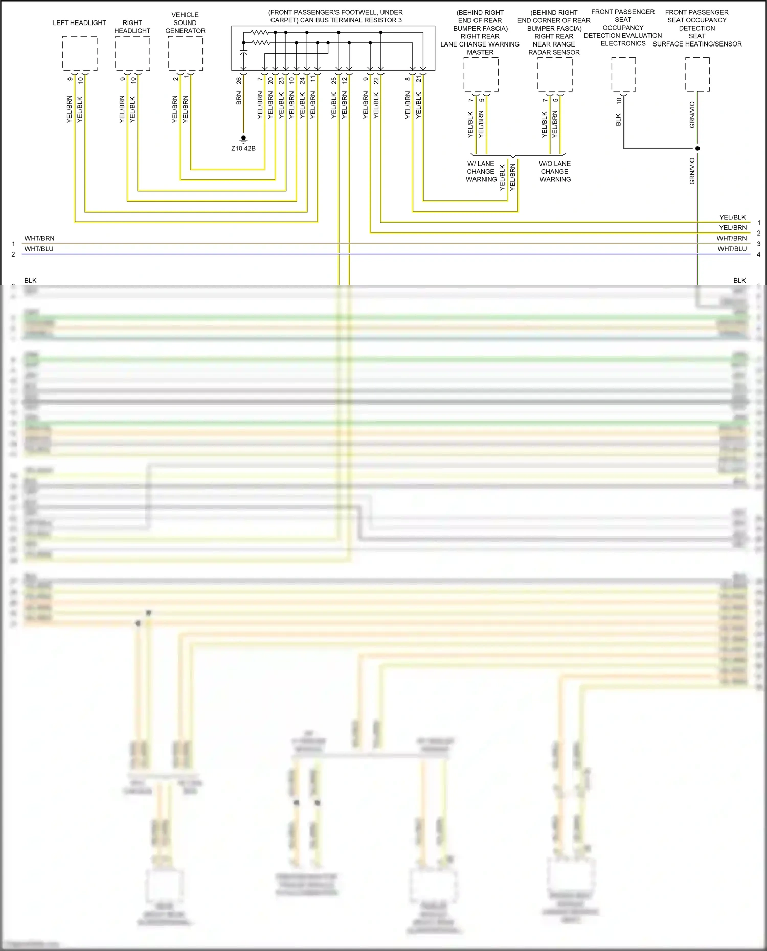 Wiring diagram trailer module for BMW X3 M F97 facelift (2021-2024) (1 of 4)