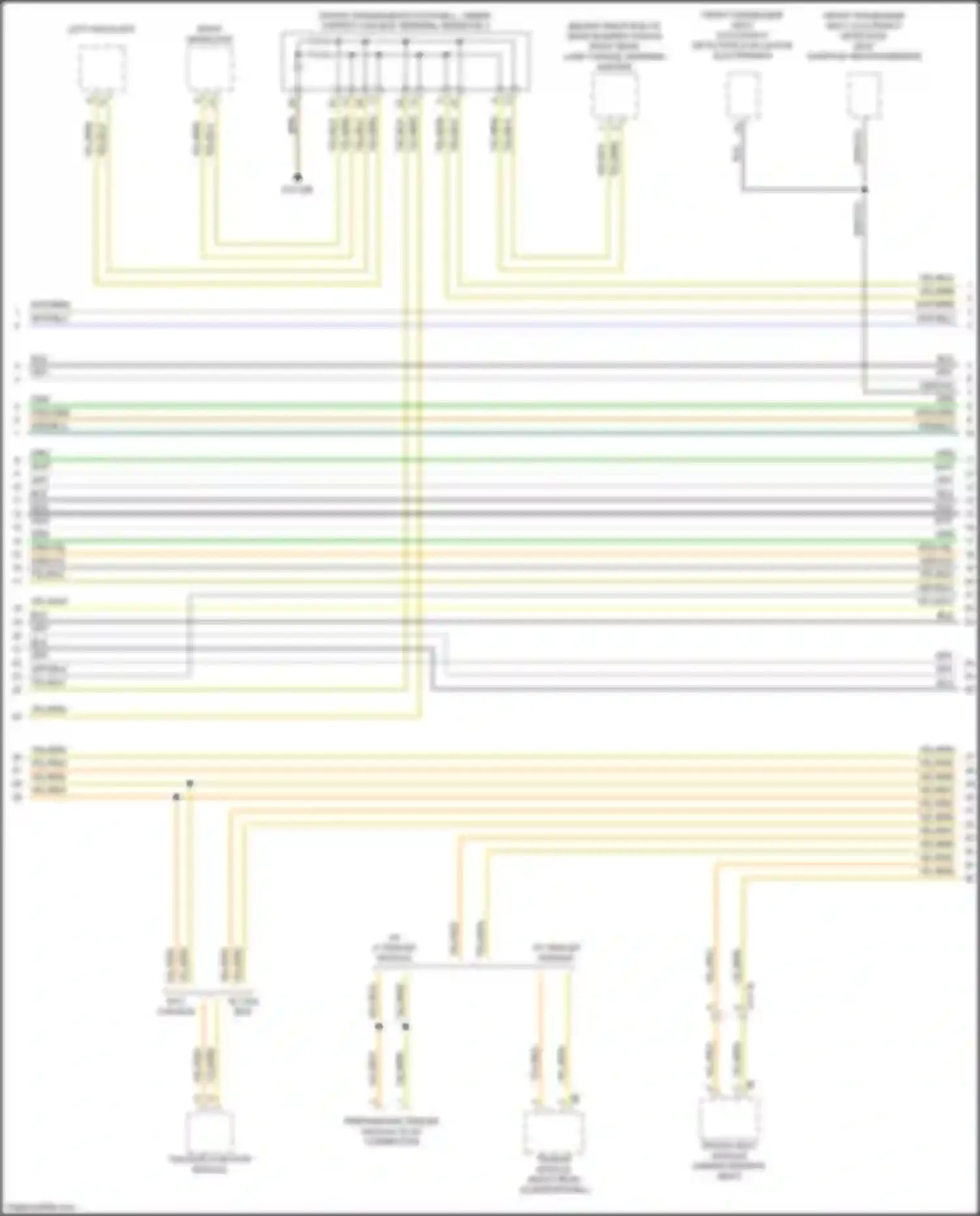 X3 M BMW F97 (2019-2021): Computer data lines circuit (5 of 9)