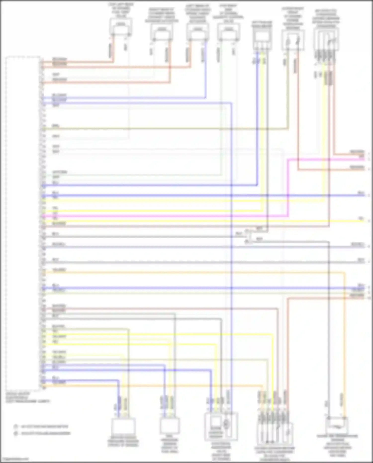 X3 M BMW F97 (2019-2021): Wiring diagram engine performance 2.0l turbo (1 of 6)