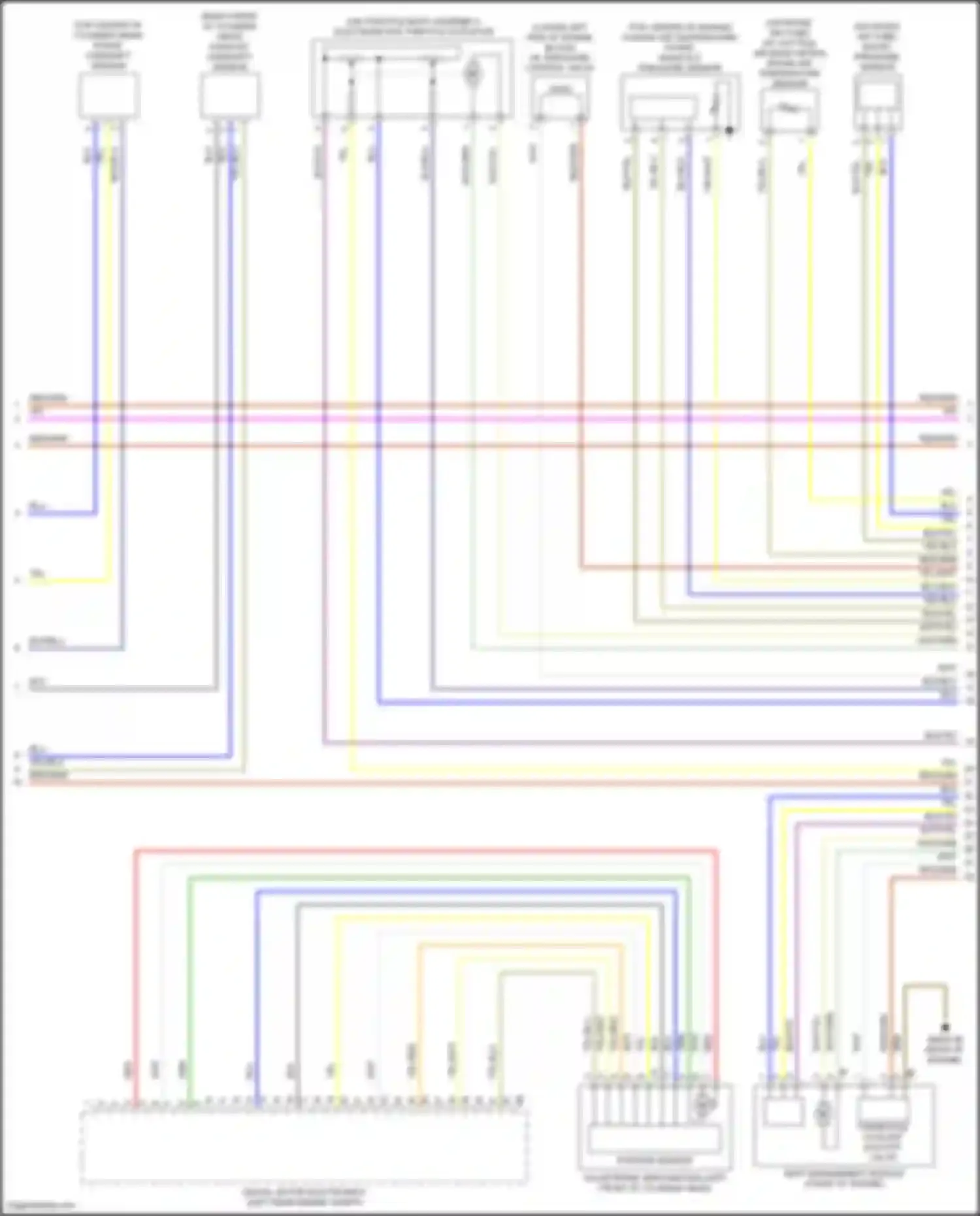 X3 M BMW F97 (2019-2021): Wiring diagram engine performance 2.0l turbo (2 of 6)