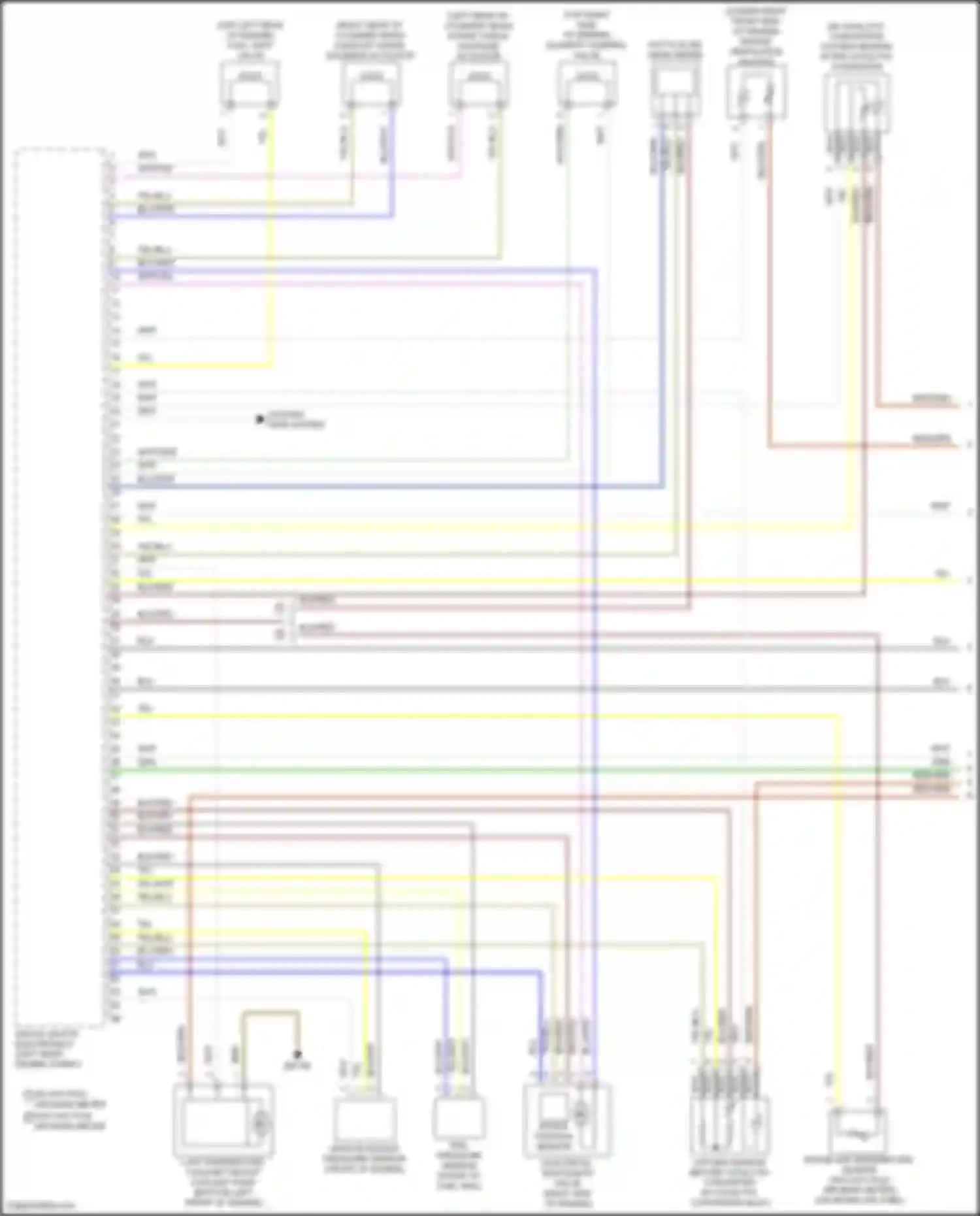 X3 M BMW F97 (2019-2021): Wiring diagram engine performance 3.0l turbo (1 of 6)