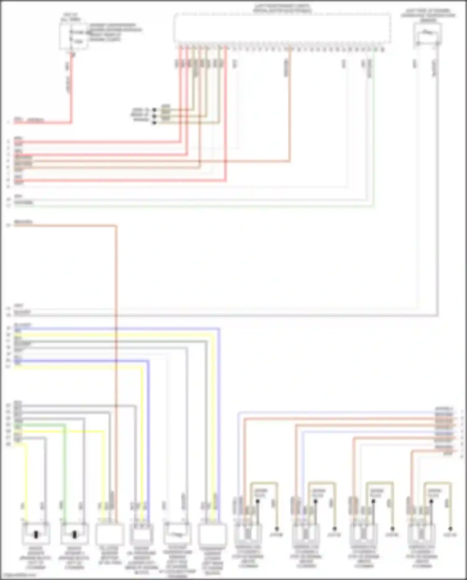 X3 M BMW F97 (2019-2021): Wiring diagram engine performance 3.0l turbo (4 of 6)