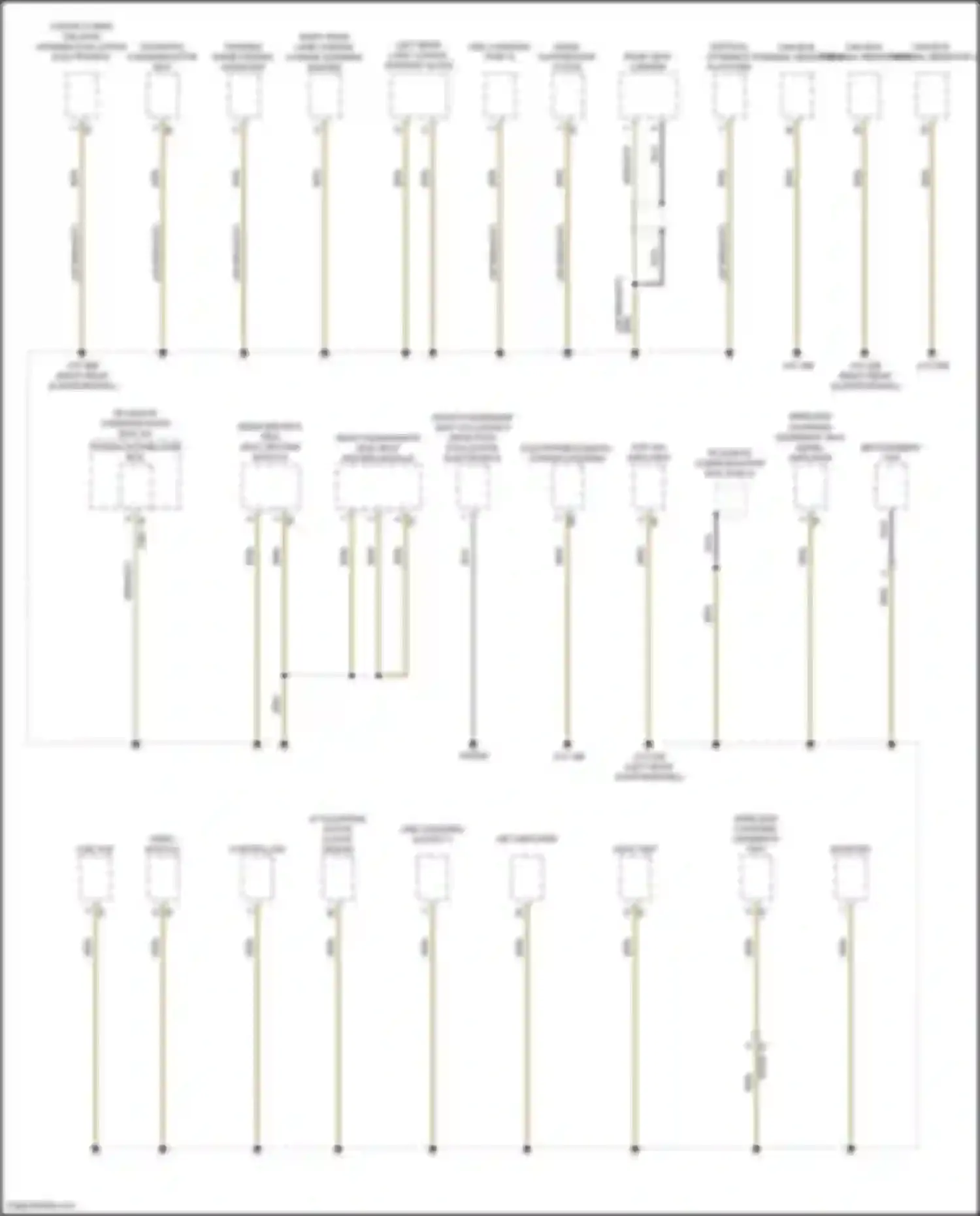 X3 M BMW F97 (2019-2021): Ground distribution circuit (6 of 7)