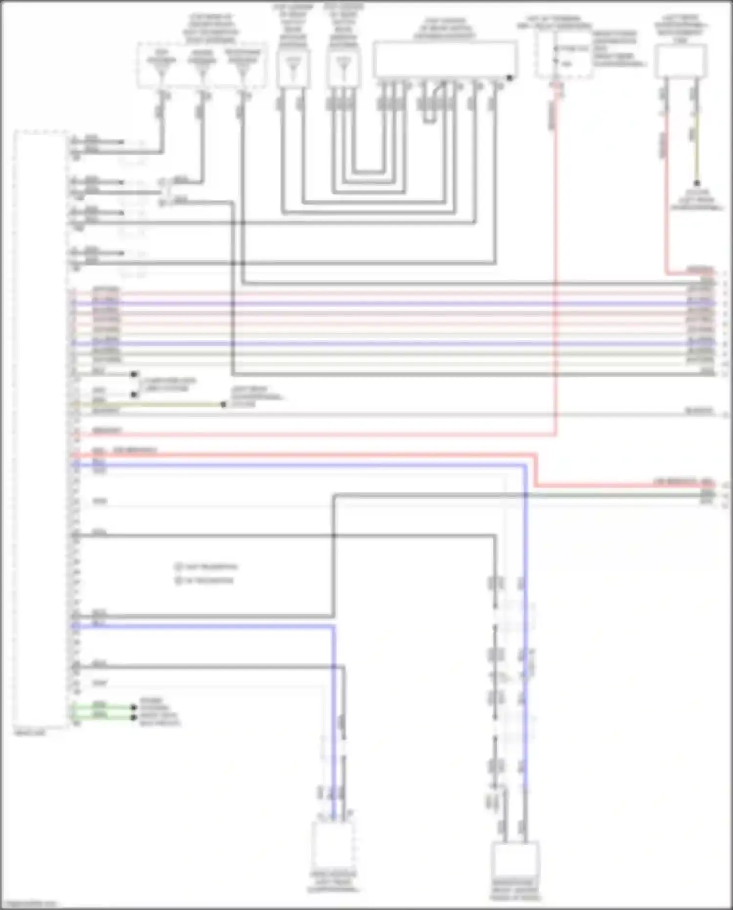 X3 M BMW F97 (2019-2021): Navigation circuit, w/o hifi radio w/ active sound design (1 of 5)