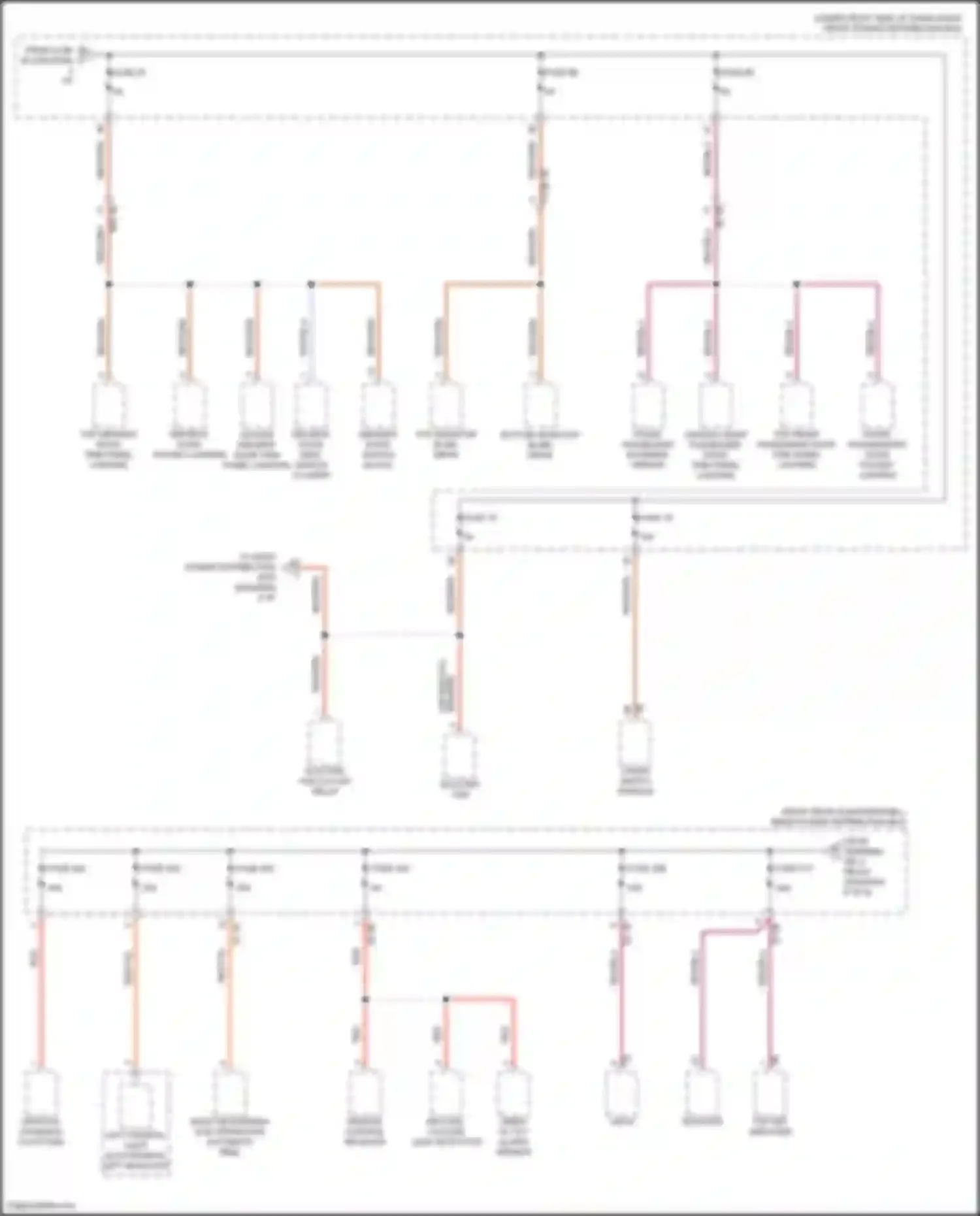 X3 M BMW F97 (2019-2021): Power distribution circuit (5 of 8)