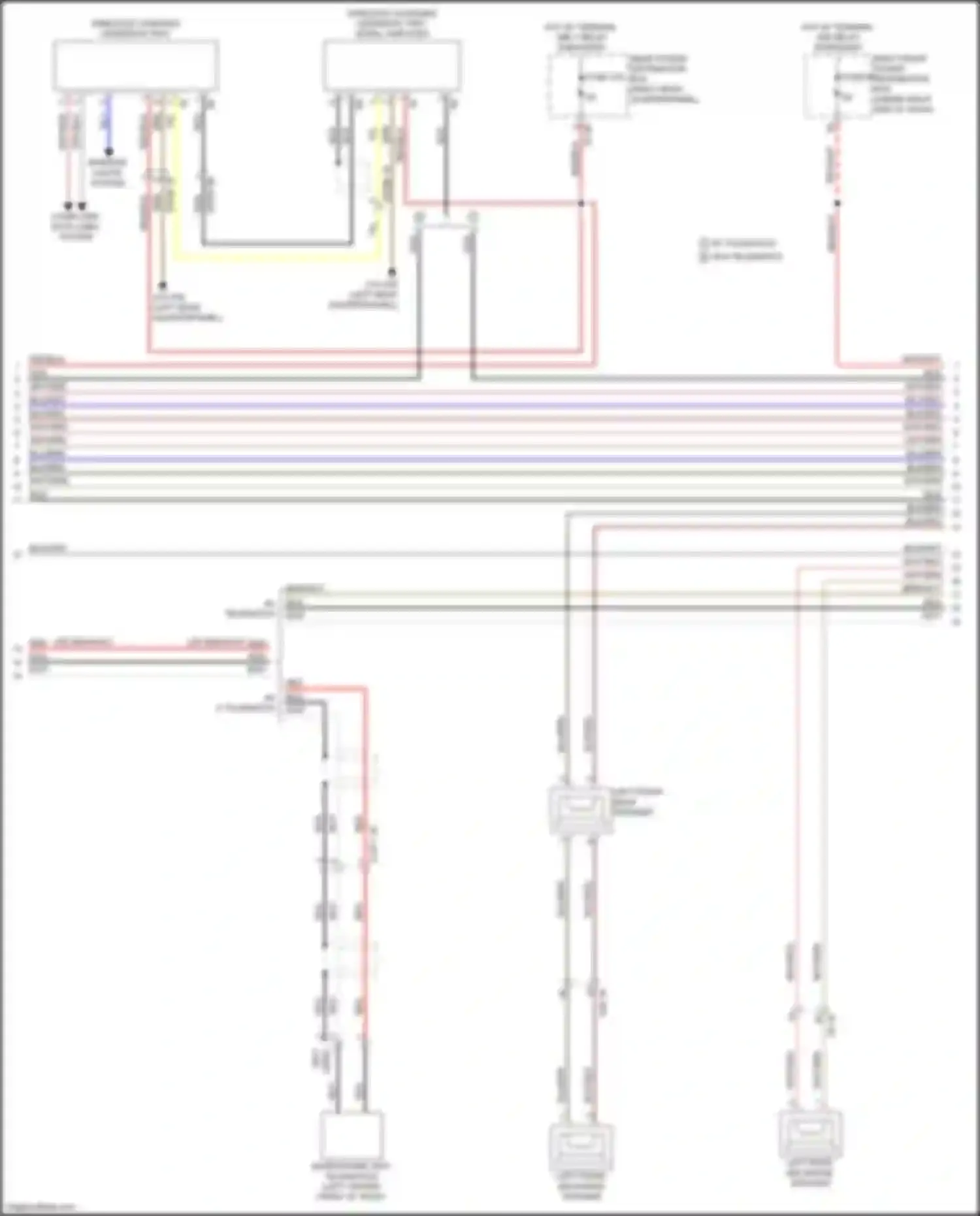 X3 M BMW F97 (2019-2021): Base radio circuit, w/ active sound design (2 of 5)