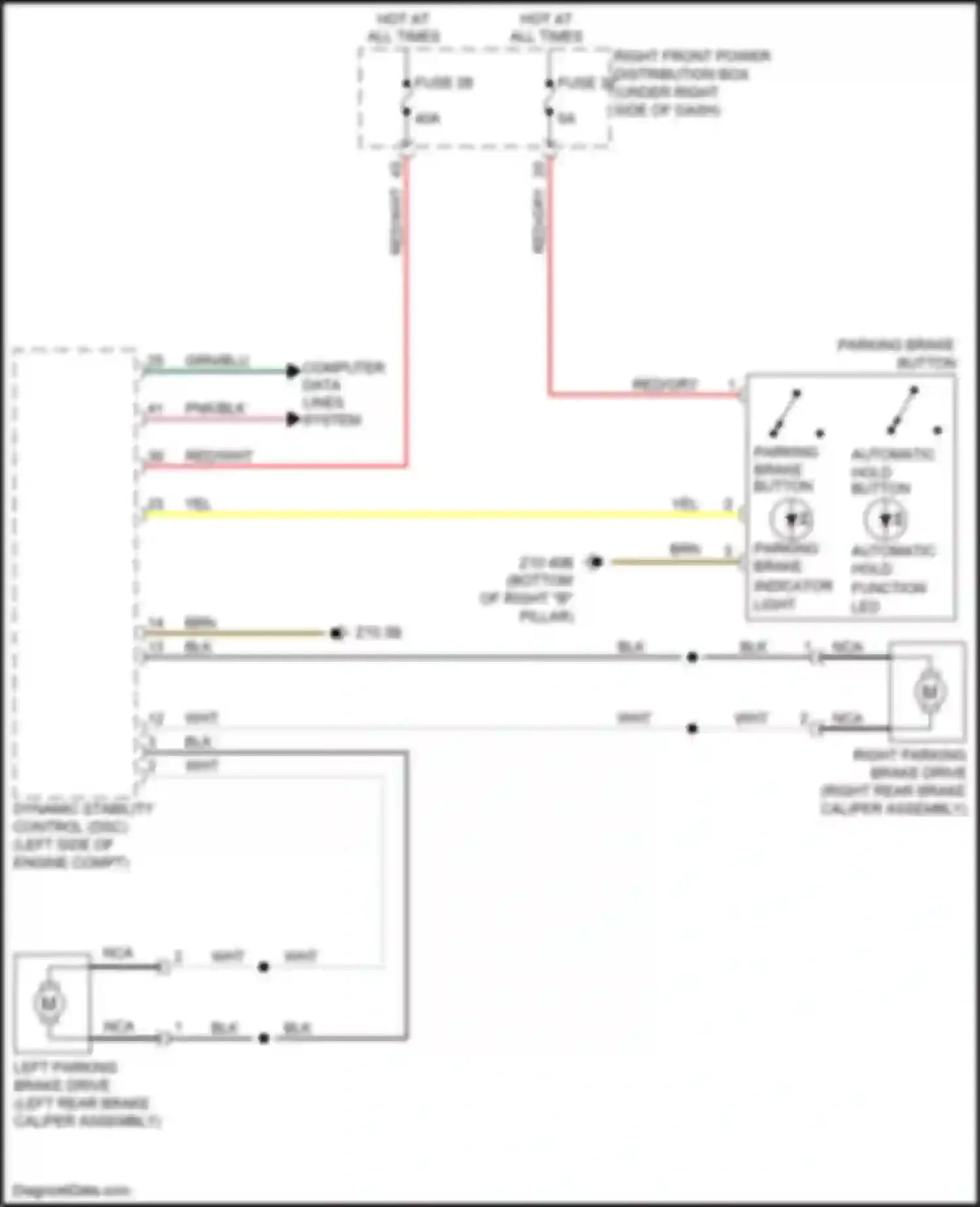 X3 M BMW F97 (2019-2021): Shift interlock circuit