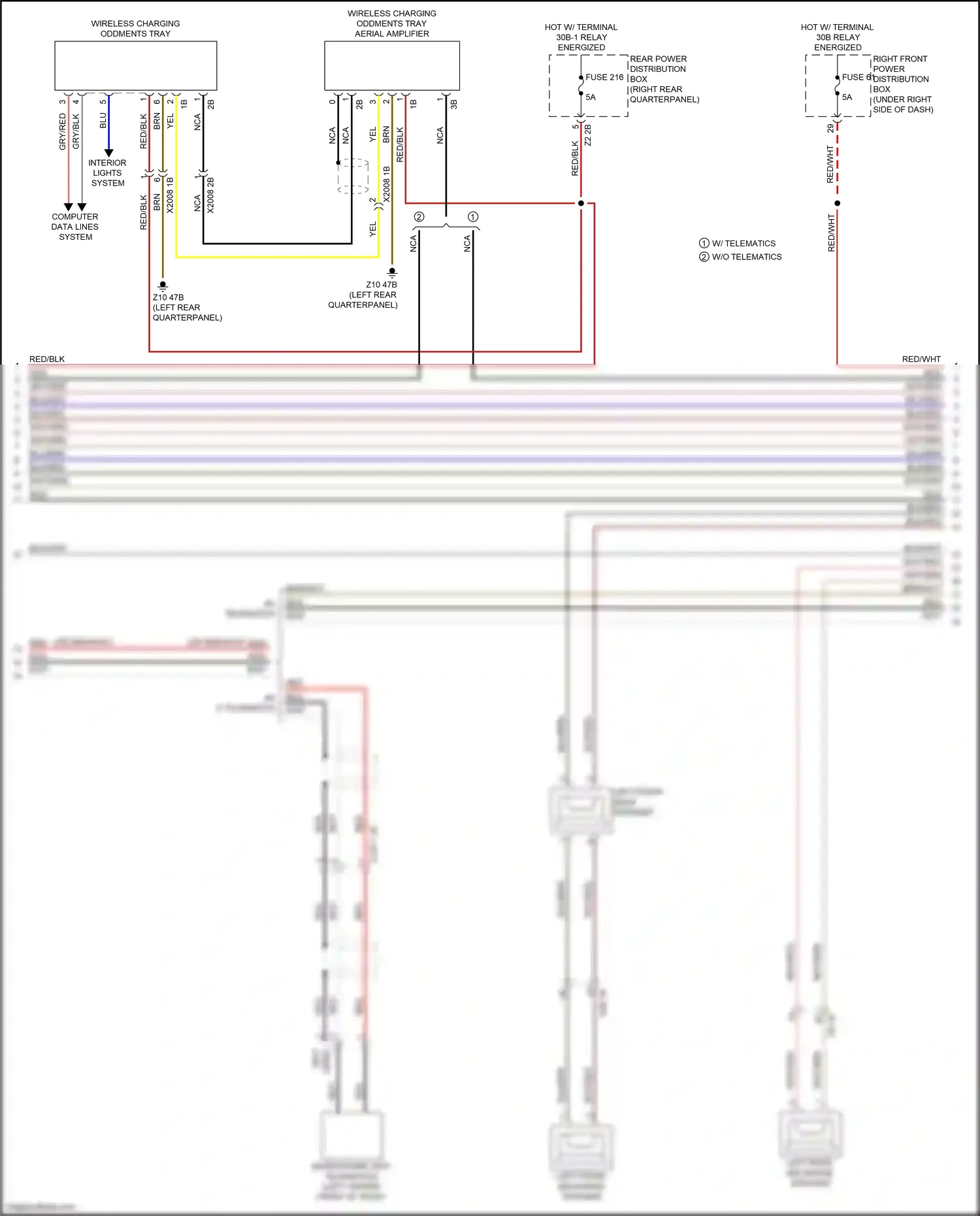 Wiring diagram blk/brn for BMW X3 M F97 (2019-2021) (1 of 40)