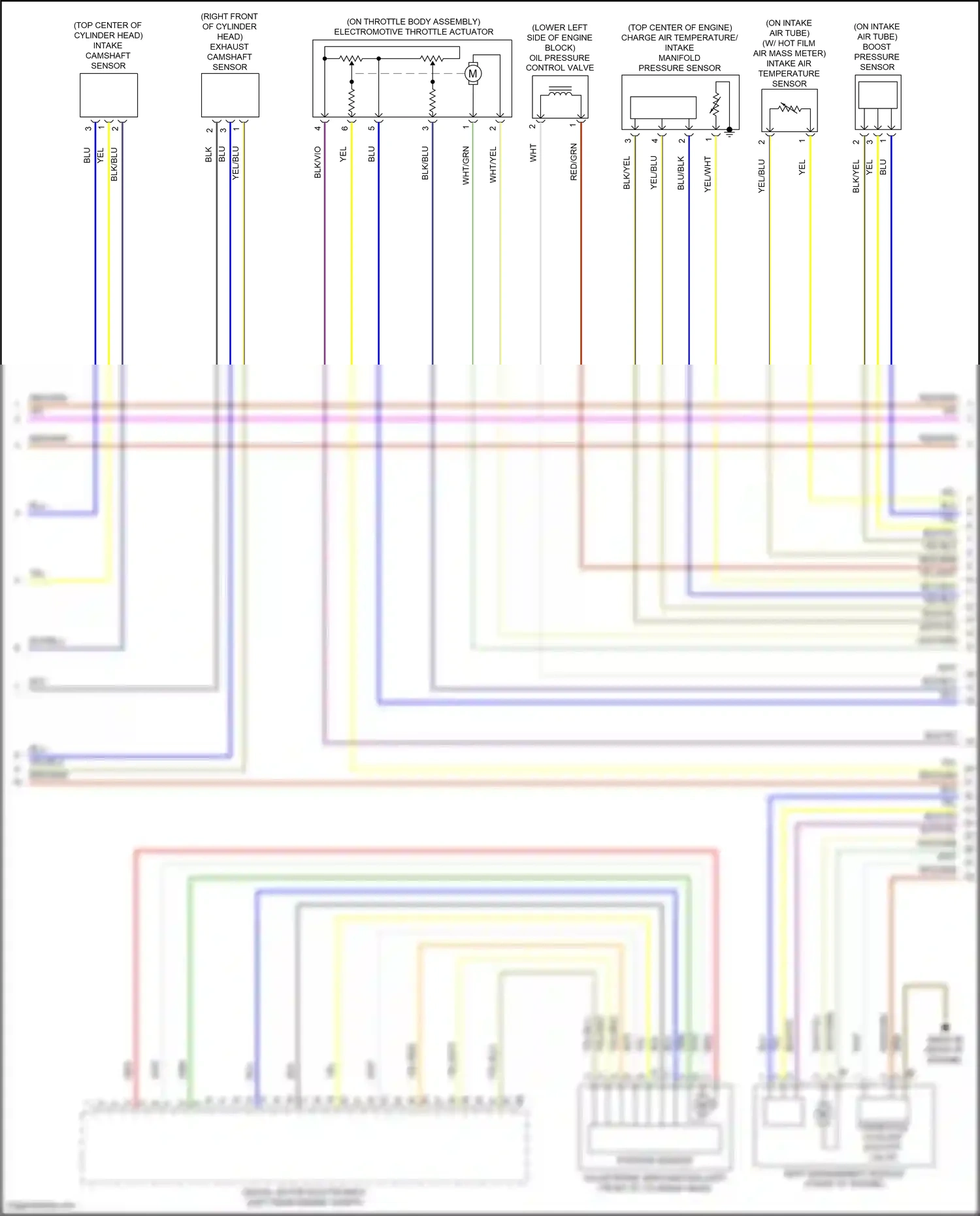 Wiring diagram blu for BMW X3 M F97 (2019-2021) (98 of 101)