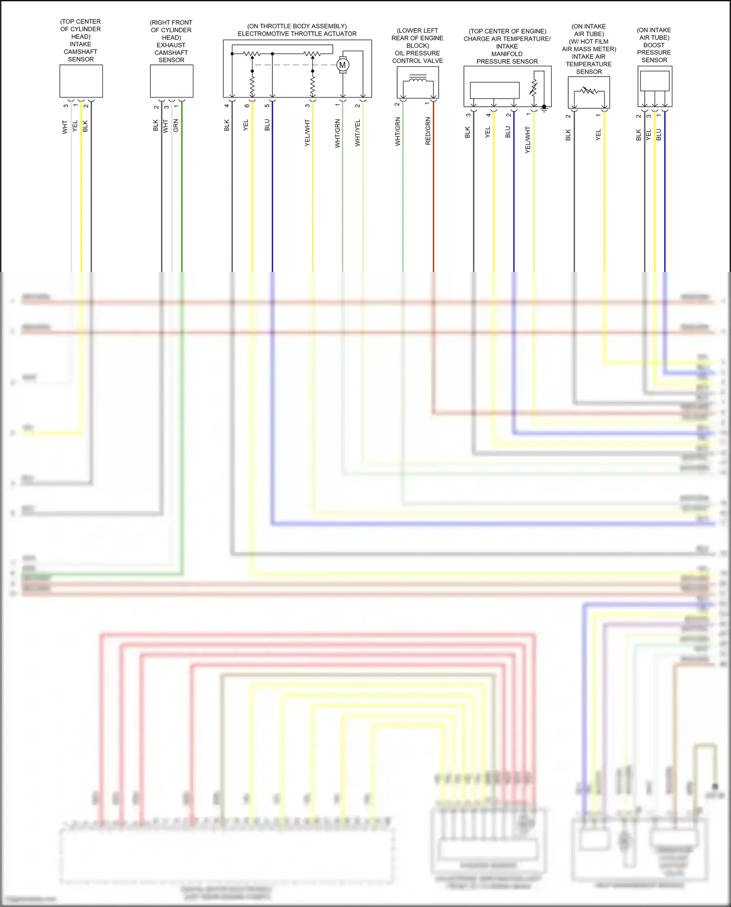 Wiring diagram blu for BMW X3 M F97 (2019-2021) (101 of 101)