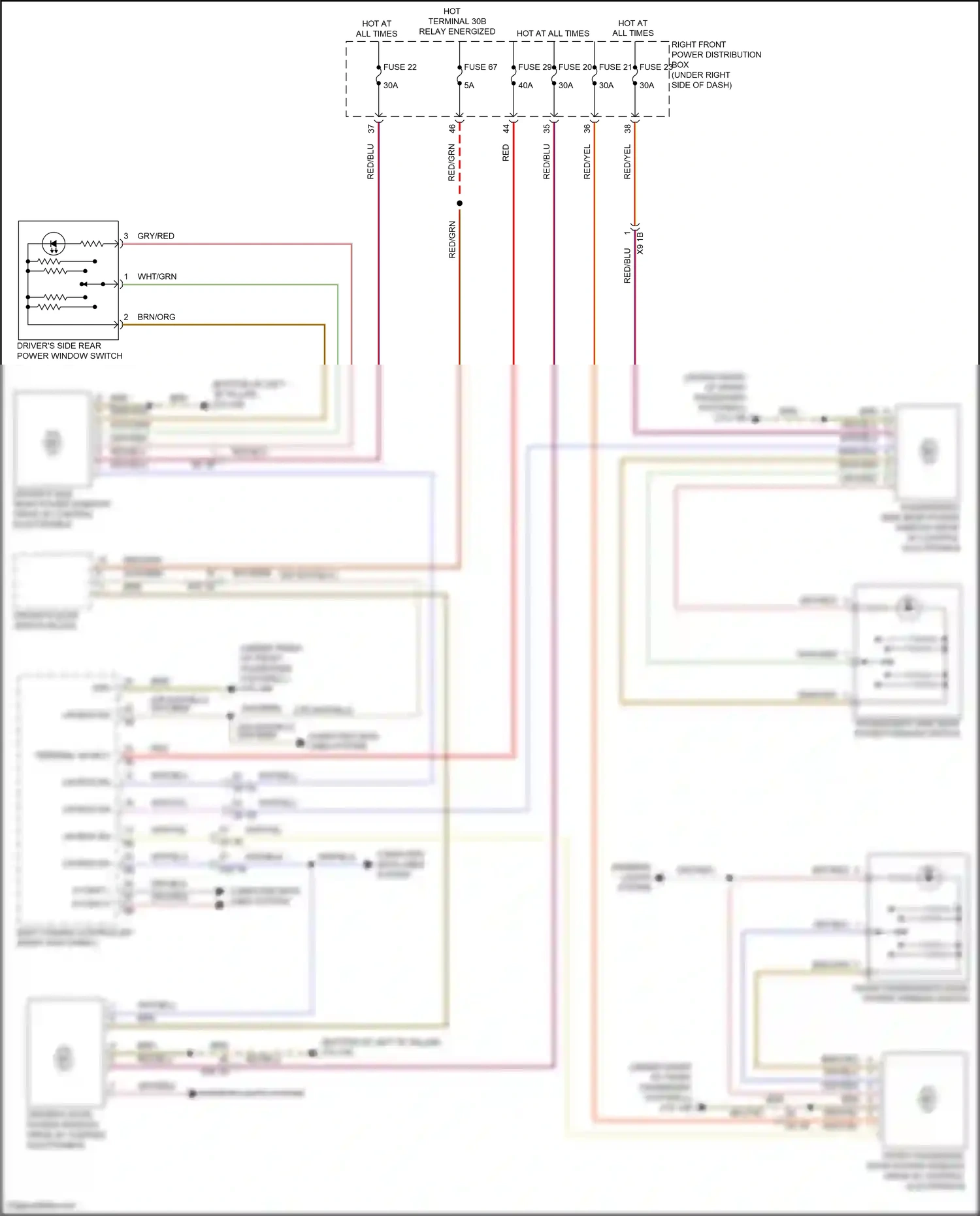 Wiring diagram brn for BMW X3 M F97 (2019-2021) (136 of 163)