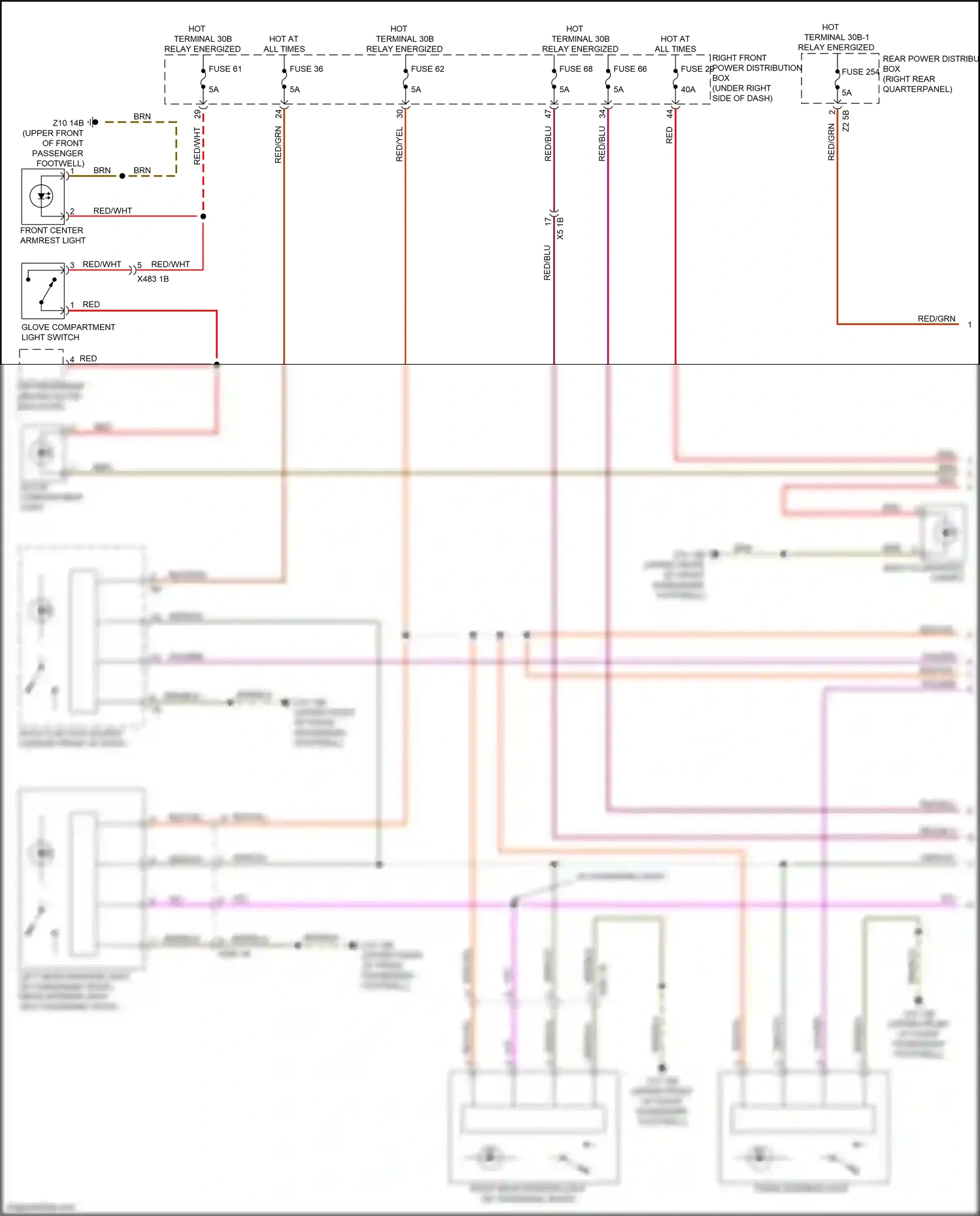 Wiring diagram brn for BMW X3 M F97 (2019-2021) (142 of 163)