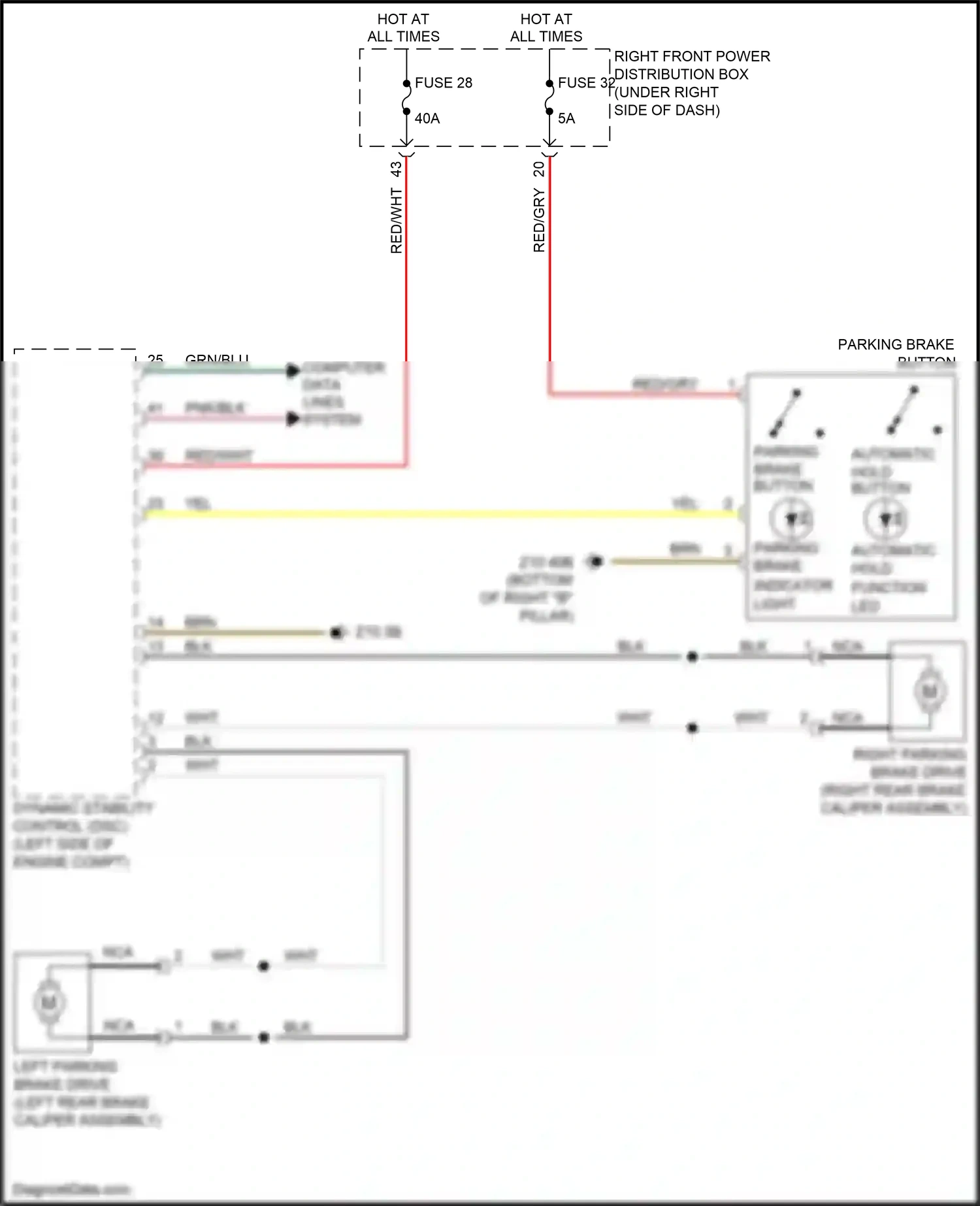 Wiring diagram brn for BMW X3 M F97 (2019-2021) (149 of 163)