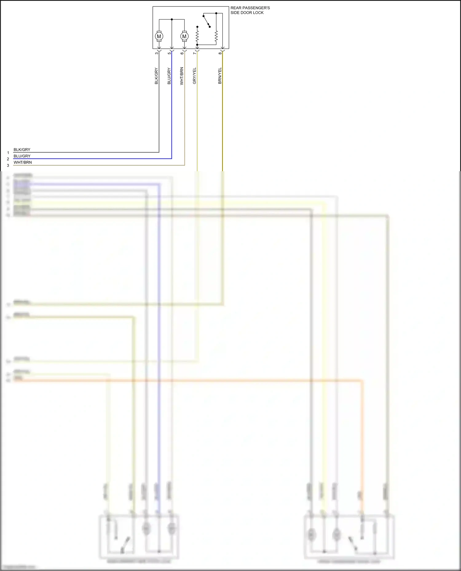 Wiring diagram brn/blk for BMW X3 M F97 (2019-2021) (13 of 34)