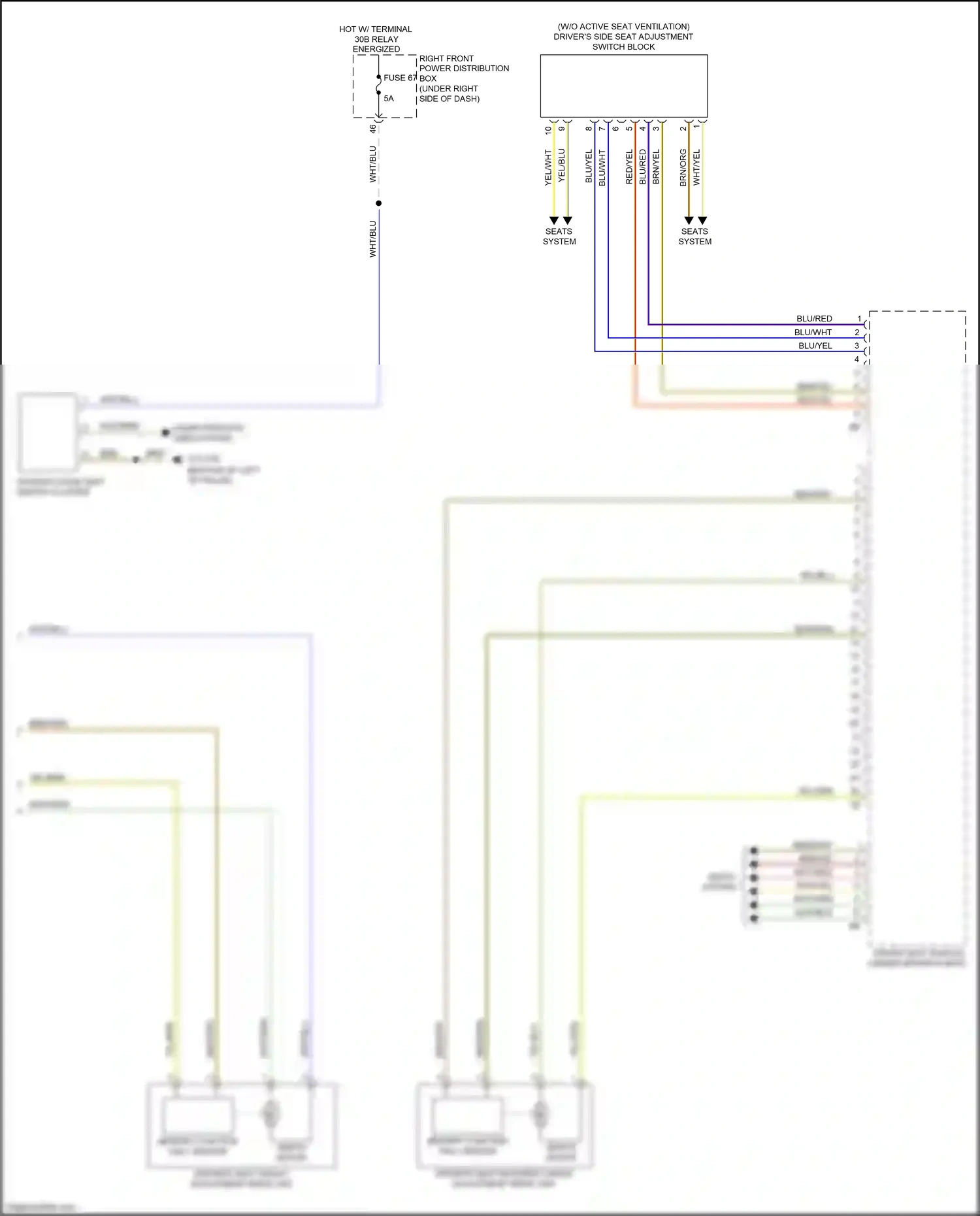 Wiring diagram computer data lines system for BMW X3 M F97 (2019-2021) (74 of 98)