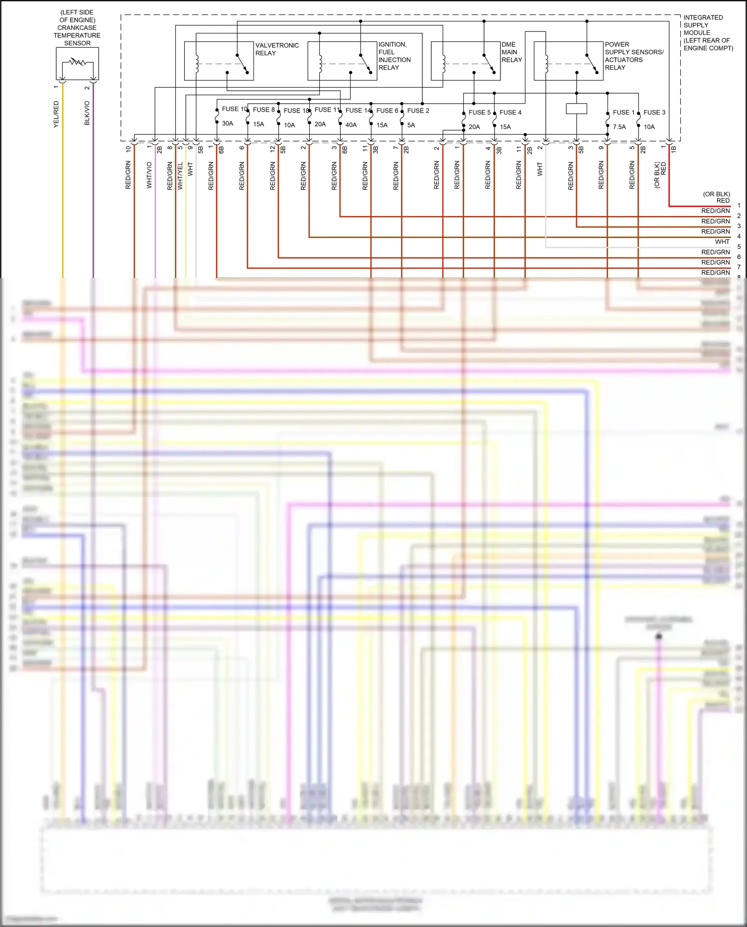 Wiring diagram fuse 3 for BMW X3 M F97 (2019-2021) (1 of 1)