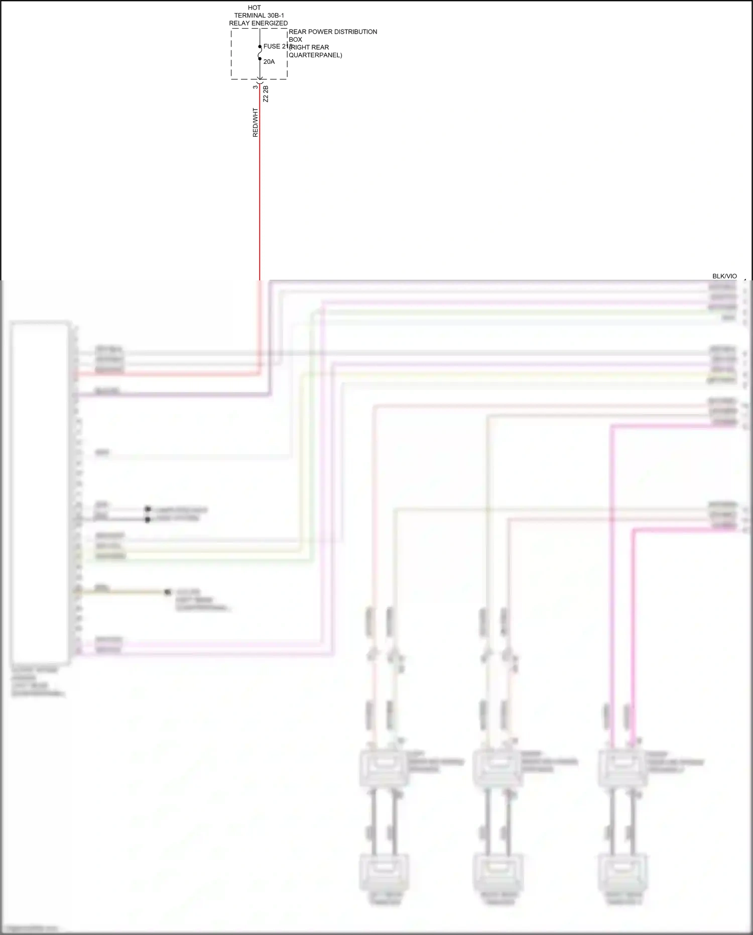 Wiring diagram gry for BMW X3 M F97 (2019-2021) (10 of 74)