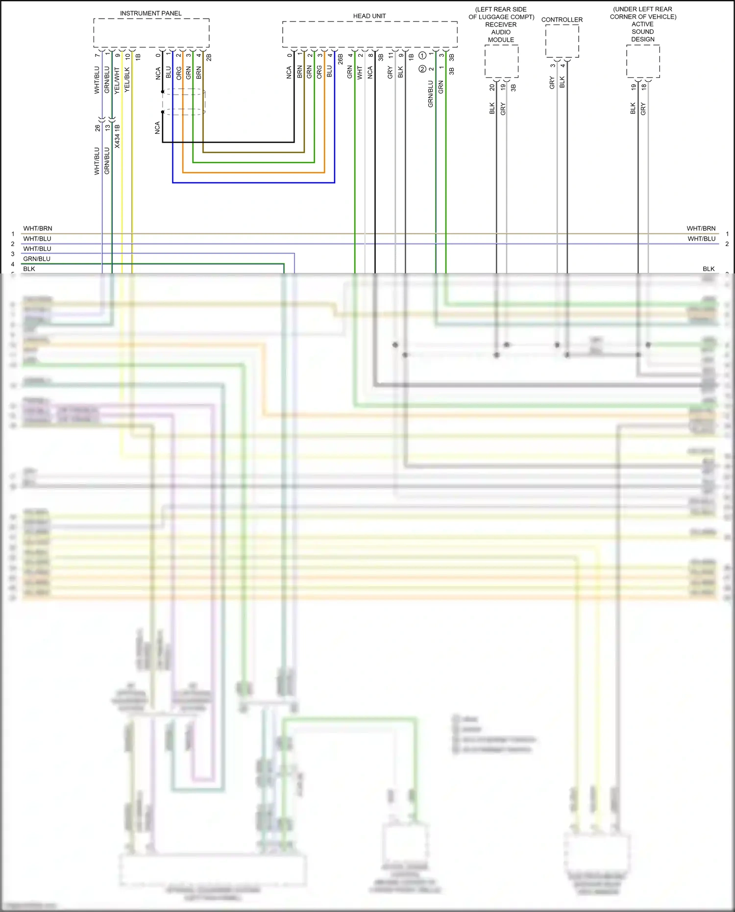 Wiring diagram gry for BMW X3 M F97 (2019-2021) (63 of 74)