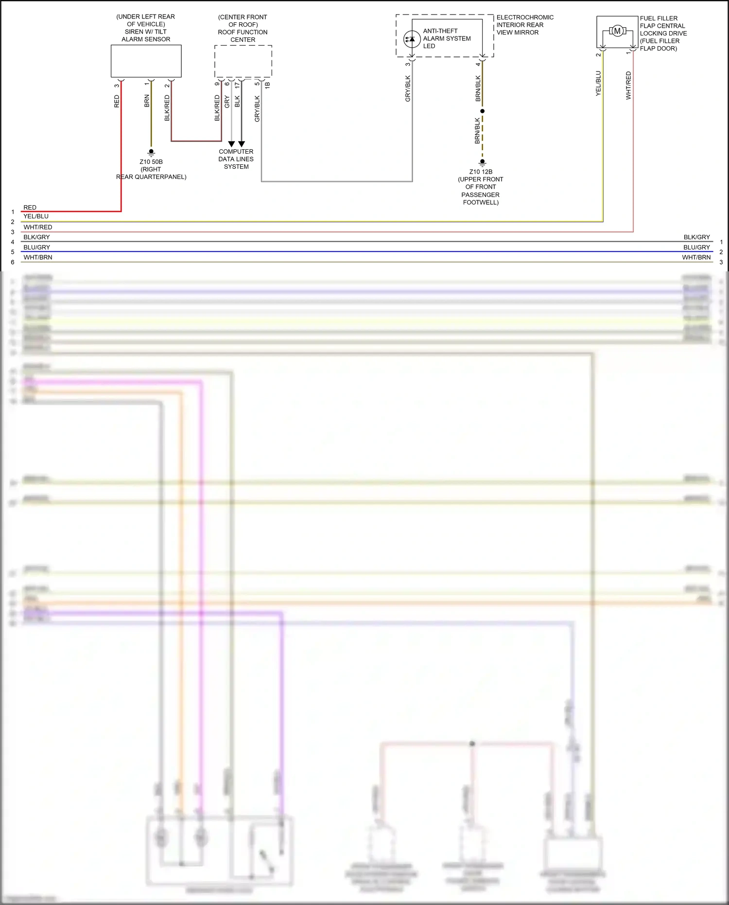 Wiring diagram gry/blk for BMW X3 M F97 (2019-2021) (25 of 54)