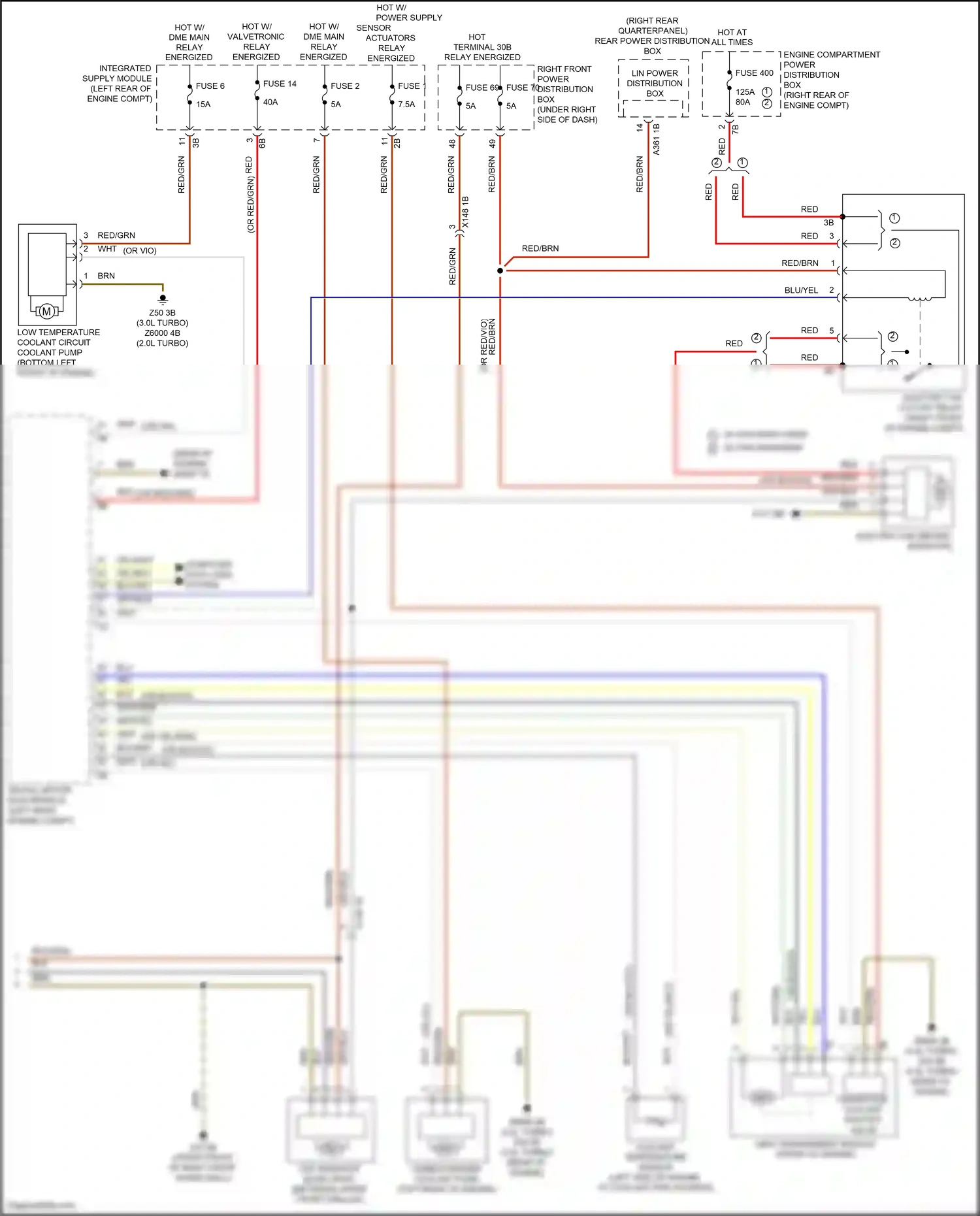 Wiring diagram red/grn for BMW X3 M F97 (2019-2021) (23 of 45)