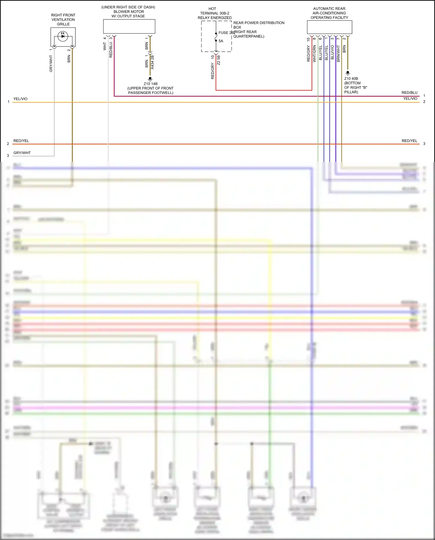 Wiring diagram red/gry for BMW X3 M F97 (2019-2021) (11 of 21)