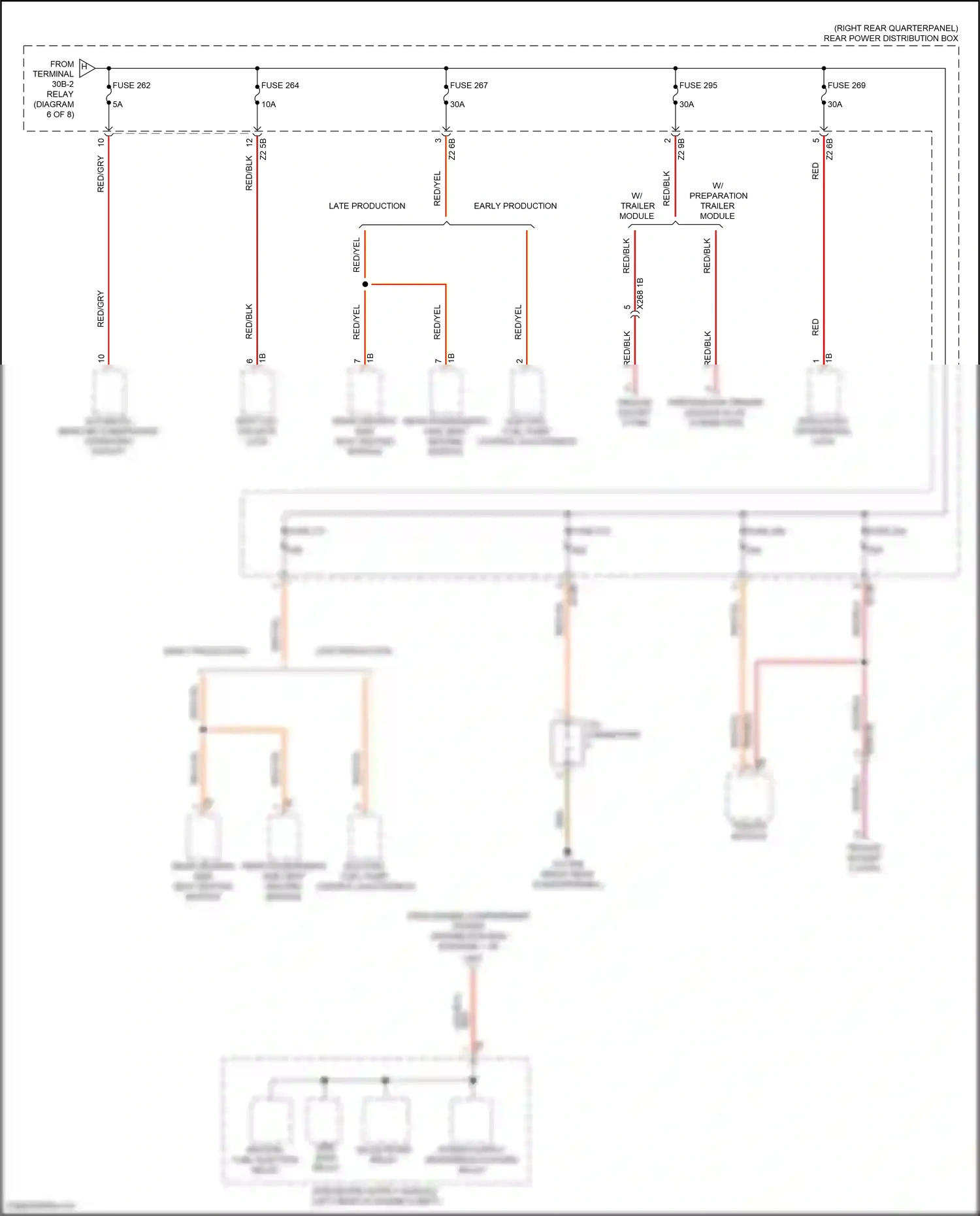 Wiring diagram trailer module for BMW X3 M F97 (2019-2021) (4 of 4)