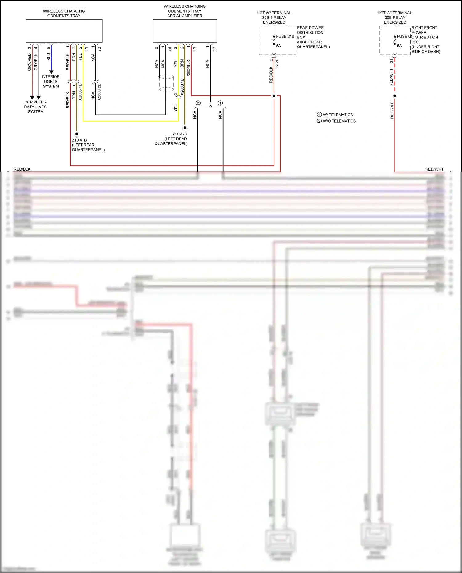 Wiring diagram used) for BMW X3 M F97 (2019-2021) (7 of 22)