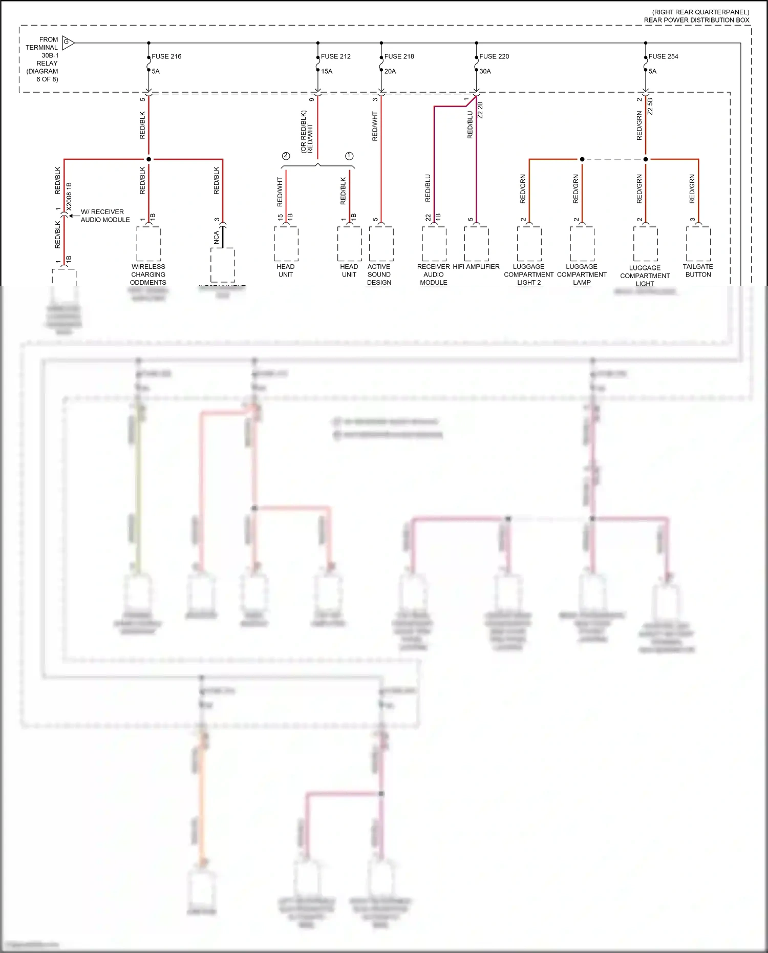 Wiring diagram video module for BMW X3 M F97 (2019-2021) (12 of 12)