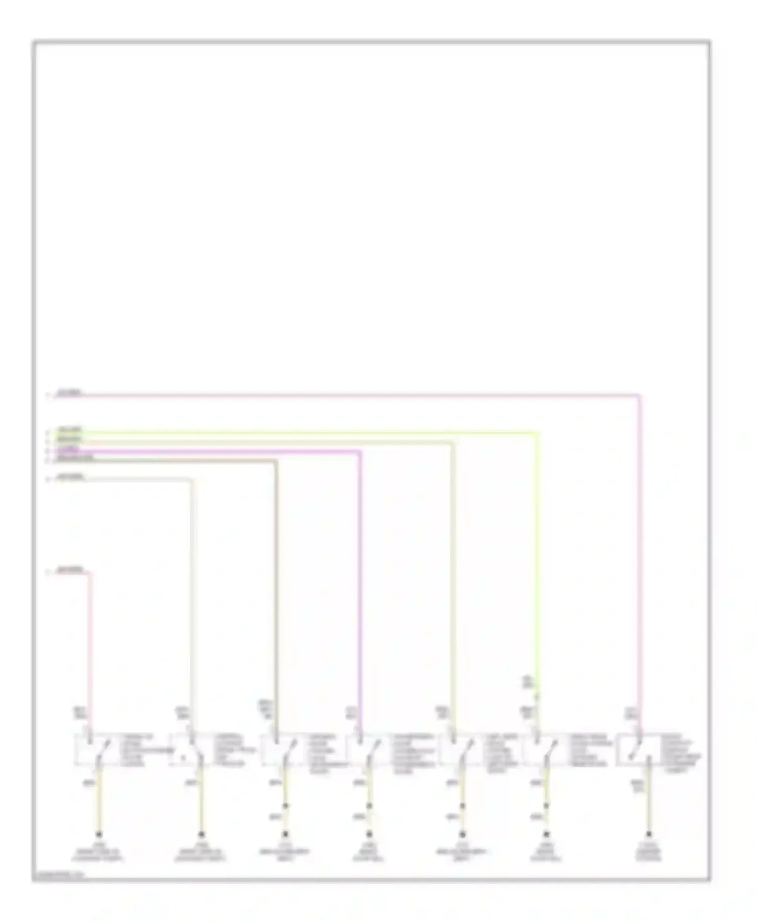 X3 BMW E83 facelift (2006-2010): Anti-theft circuit (2 of 2)