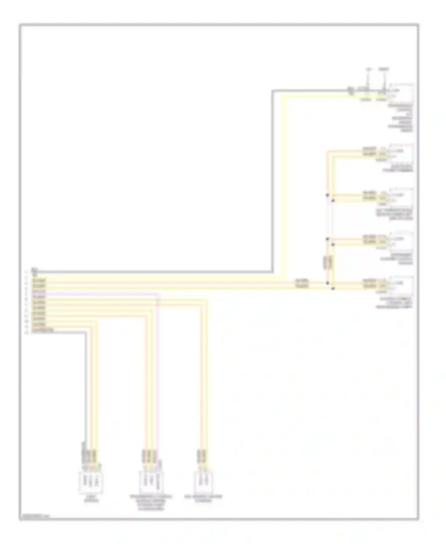 X3 BMW E83 facelift (2006-2010): Computer data lines circuit (2 of 2)