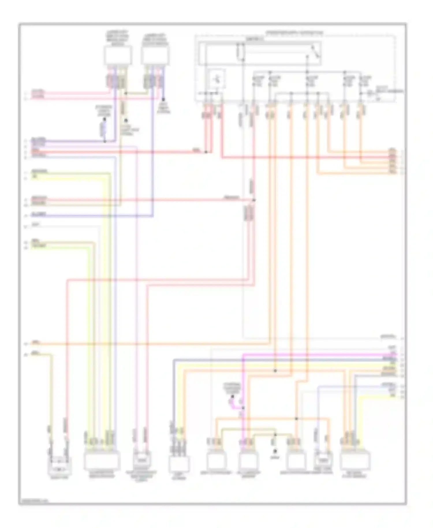 X3 BMW E83 facelift (2006-2010): Wiring diagram engine performance 3.0l (2 of 4)