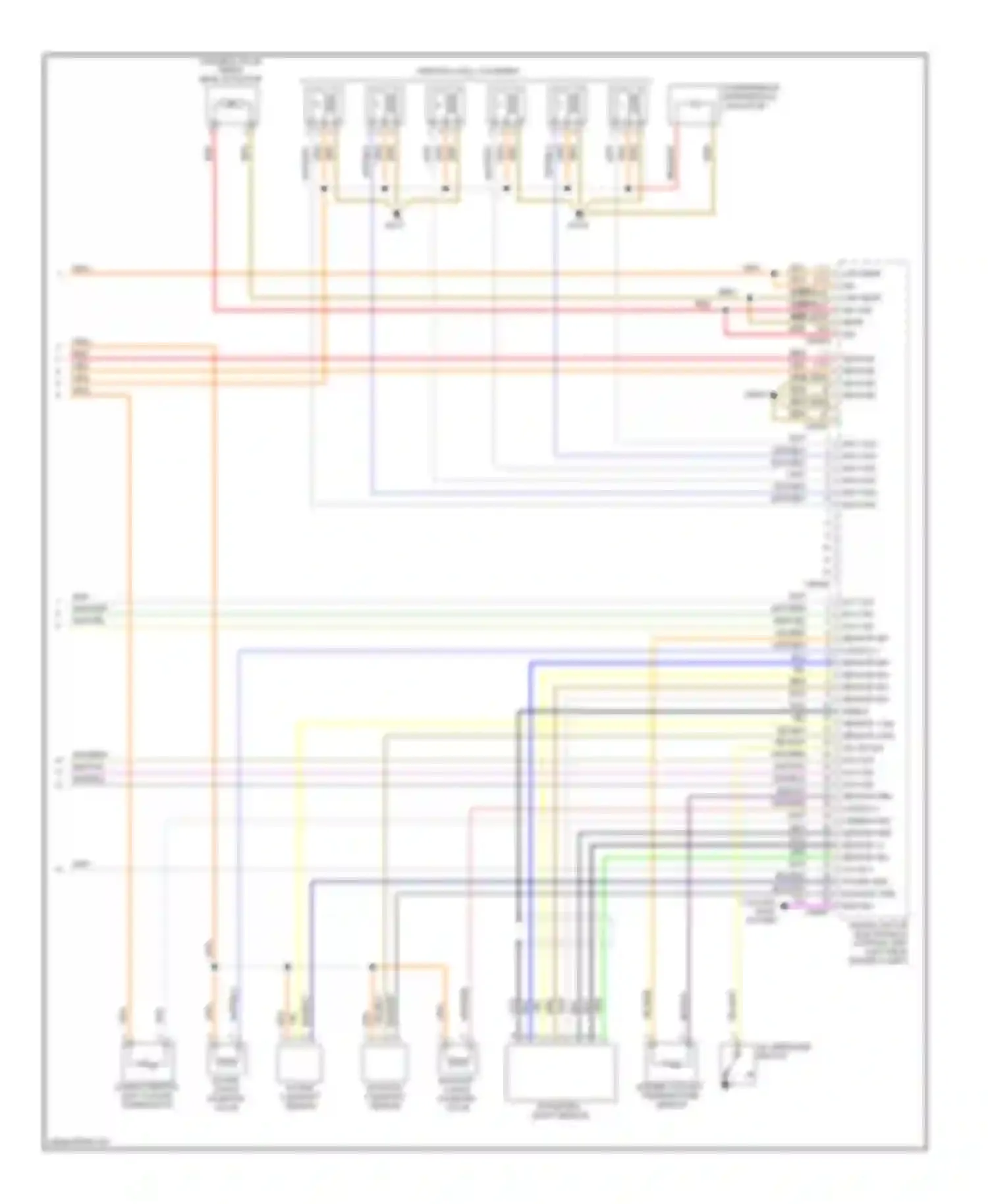 X3 BMW E83 facelift (2006-2010): Wiring diagram engine performance 3.0l (4 of 4)