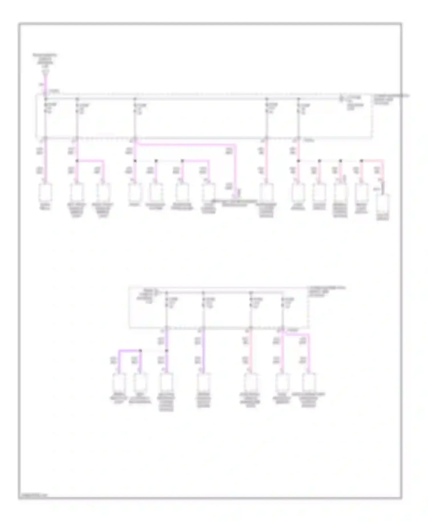 X3 BMW E83 facelift (2006-2010): Power distribution circuit (5 of 5)