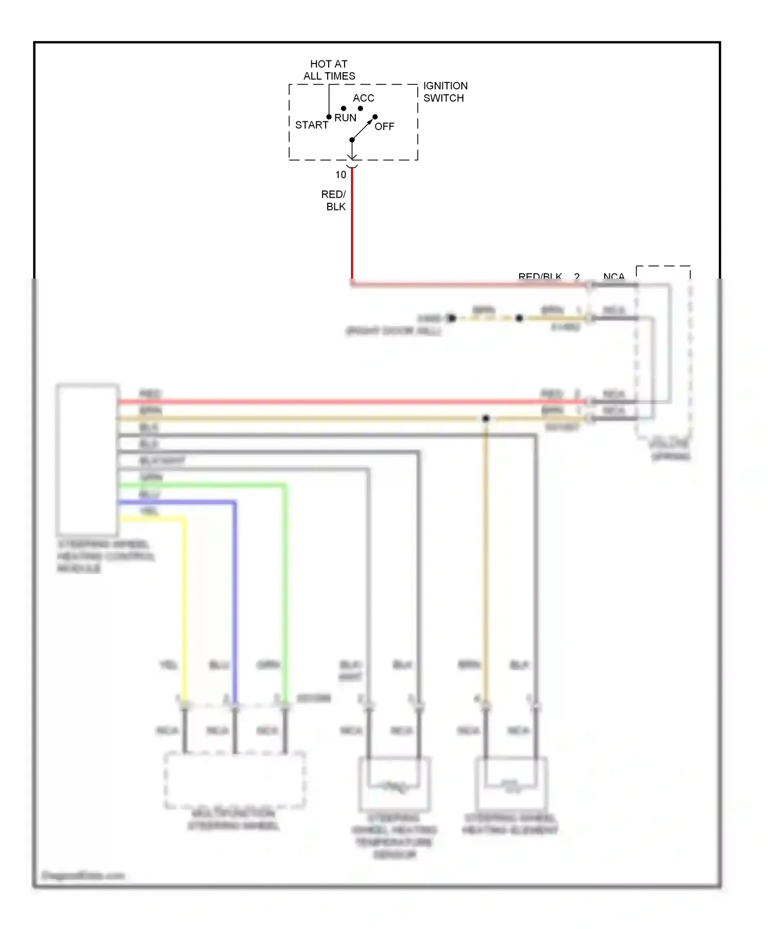 Wiring diagram blk for BMW X3 E83 facelift (2006-2010) (23 of 49)