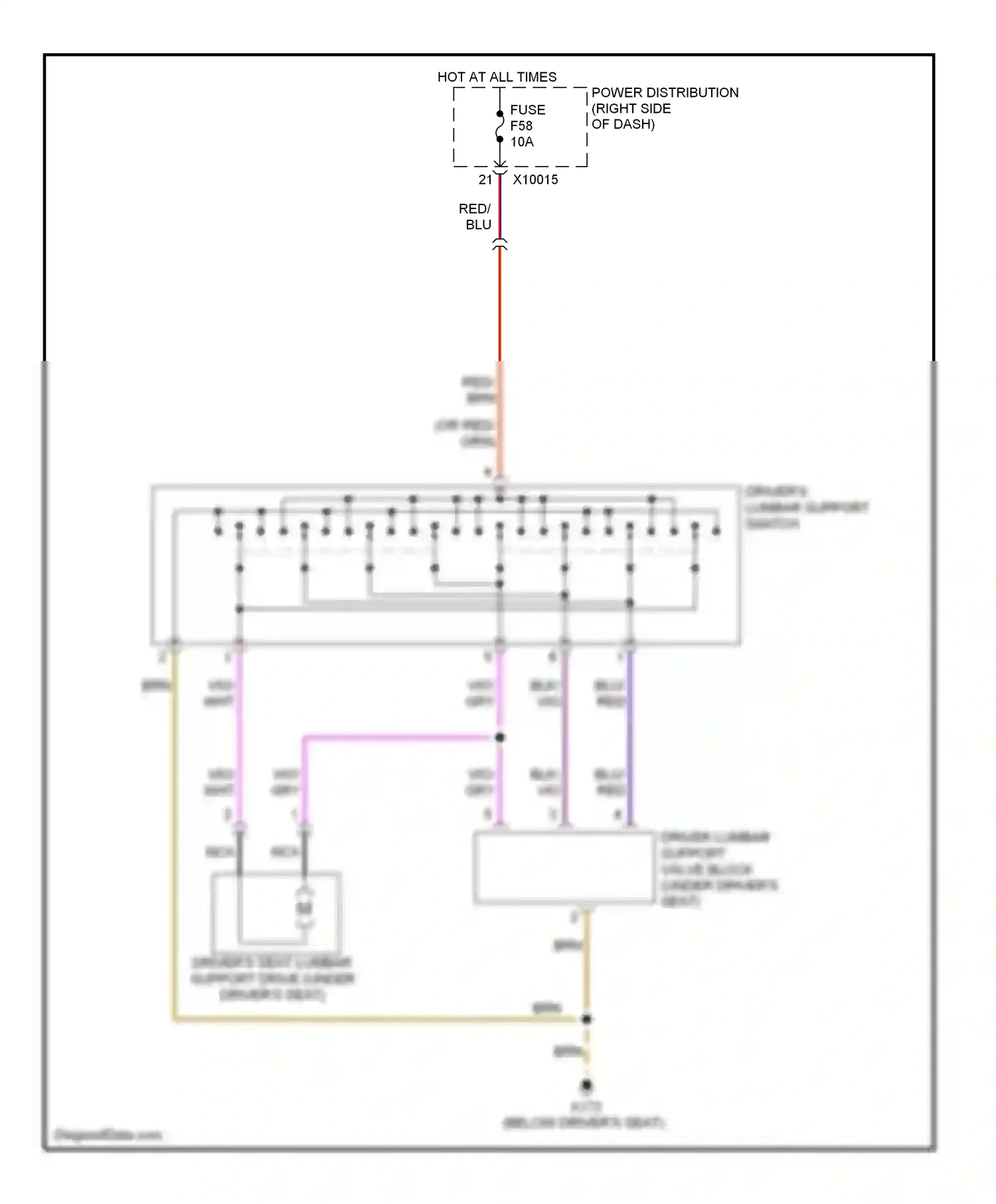 Wiring diagram brn for BMW X3 E83 facelift (2006-2010) (41 of 69)