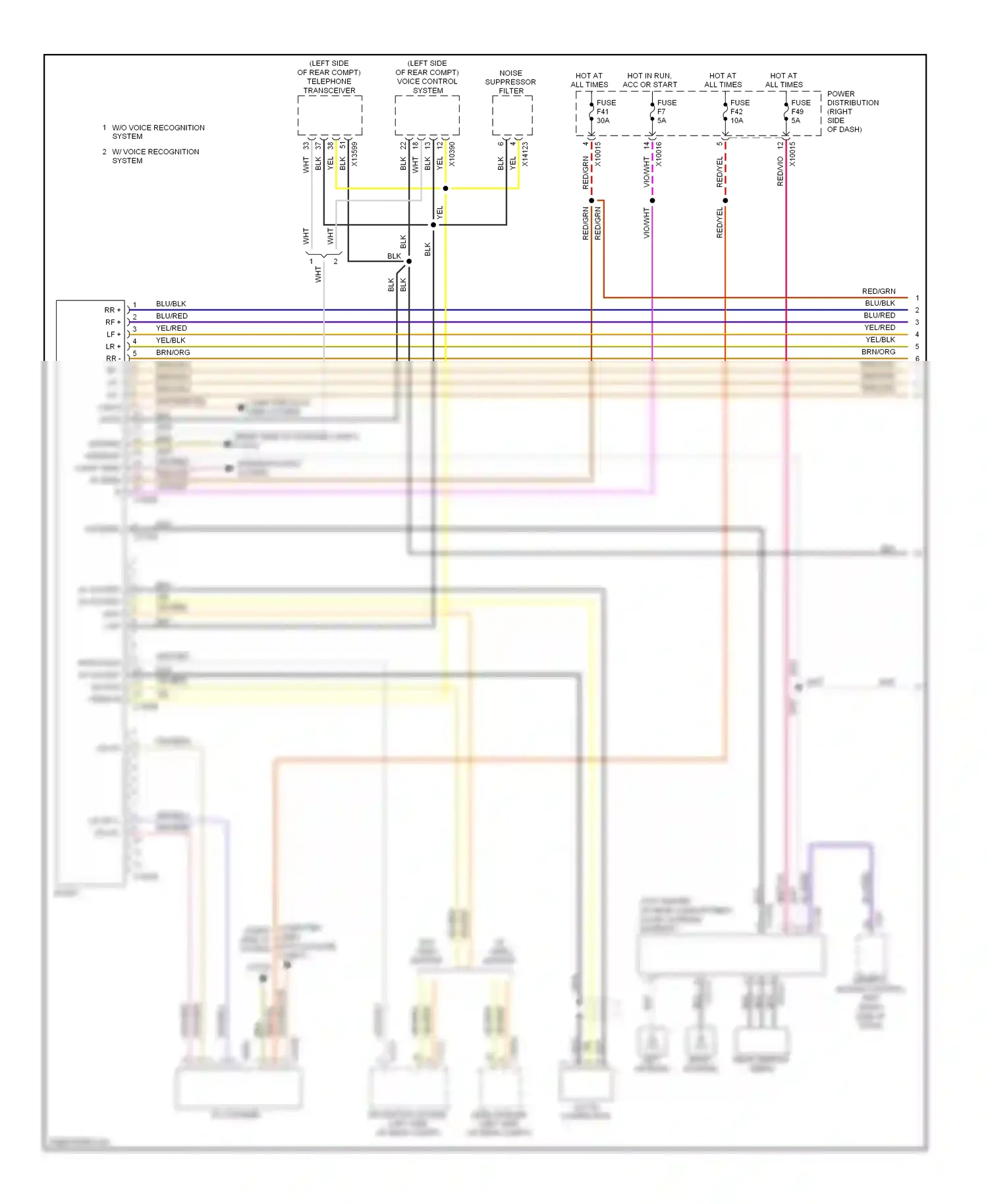 Wiring diagram gry/red for BMW X3 E83 facelift (2006-2010) (14 of 16)