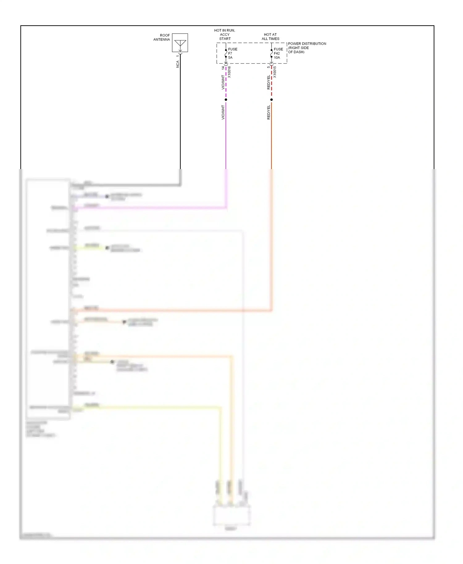 Wiring diagram nca for BMW X3 E83 facelift (2006-2010) (19 of 44)