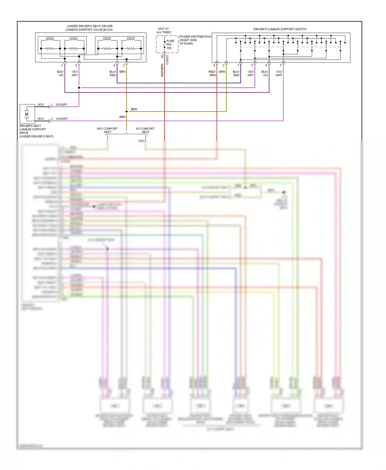 Wiring diagram red for BMW X3 E83 facelift (2006-2010) (15 of 46)