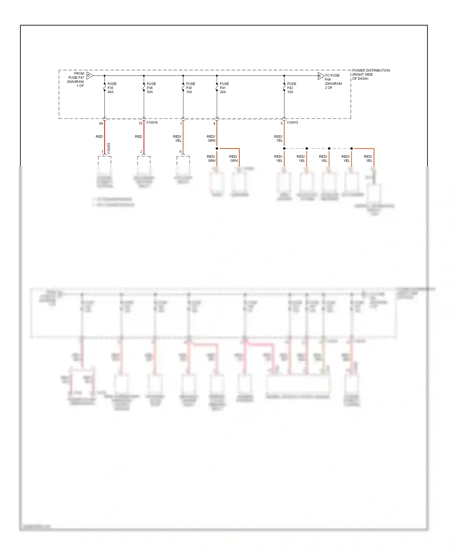 Wiring diagram trailer socket preparation for BMW X3 E83 facelift (2006-2010) (1 of 1)